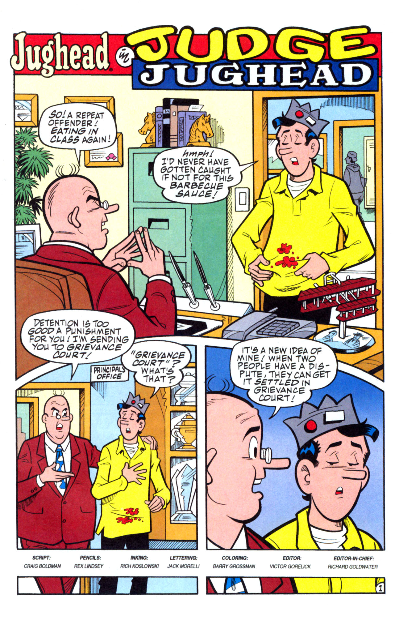 Read online Archie's Pal Jughead Comics comic -  Issue #177 - 2