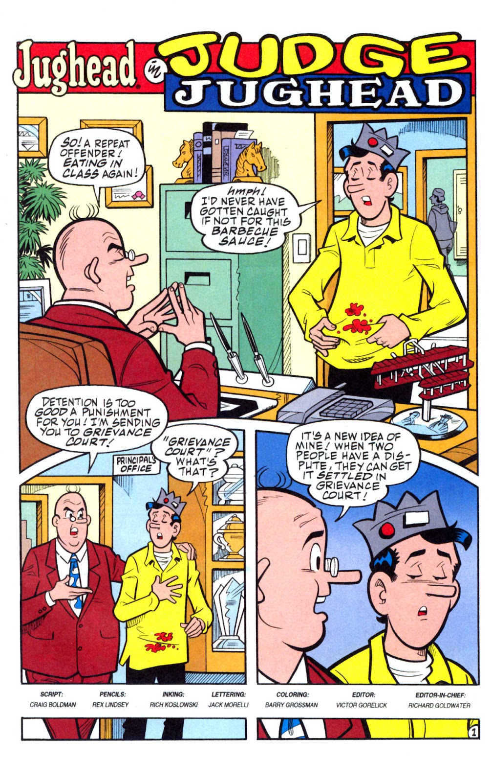 Archie's Pal Jughead Comics issue 177 - Page 2
