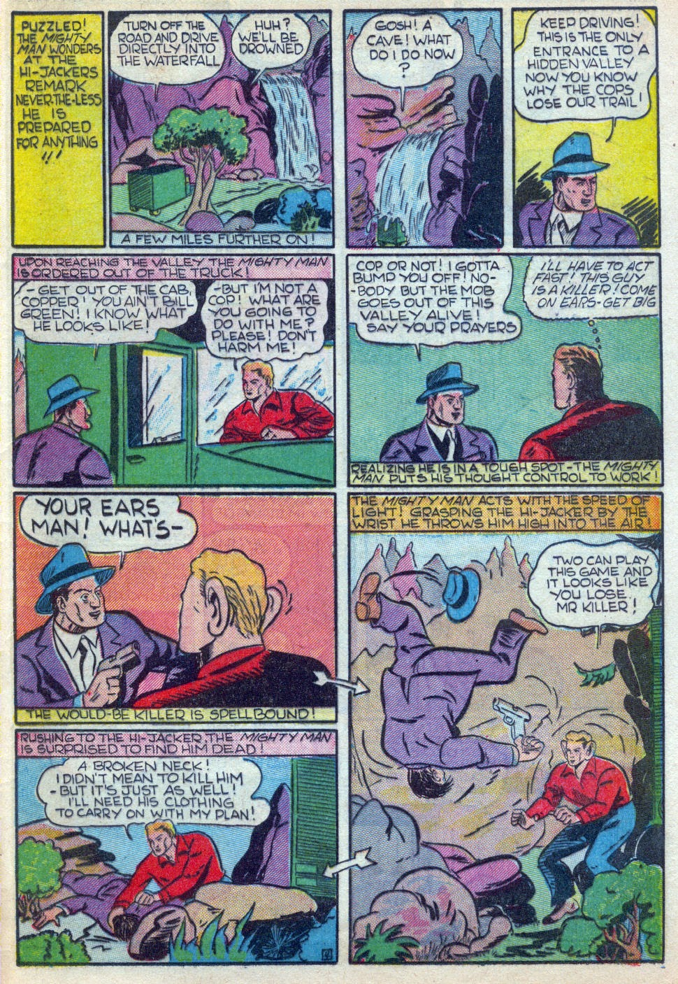 Read online Amazing Man Comics comic -  Issue #15 - 48