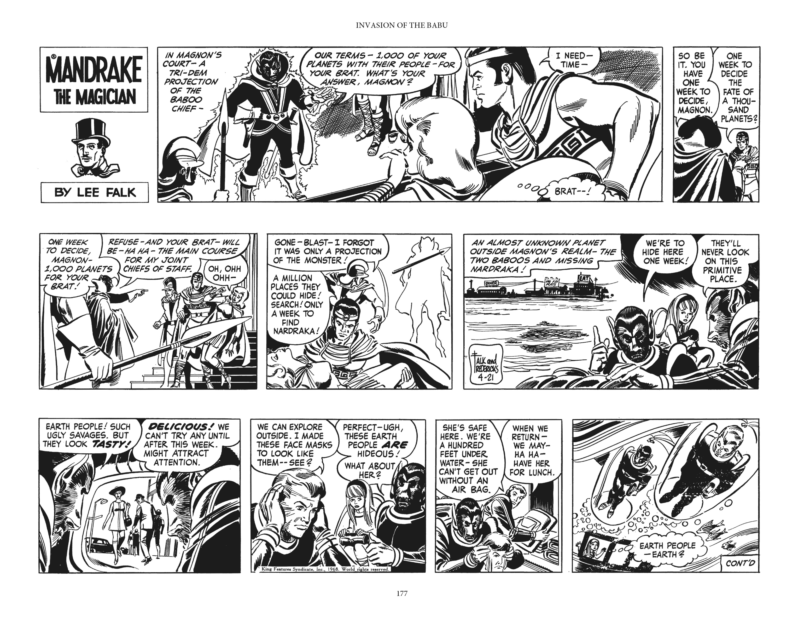 Read online Mandrake the Magician: The Fred Fredricks Sundays comic -  Issue # TPB (Part 2) - 78