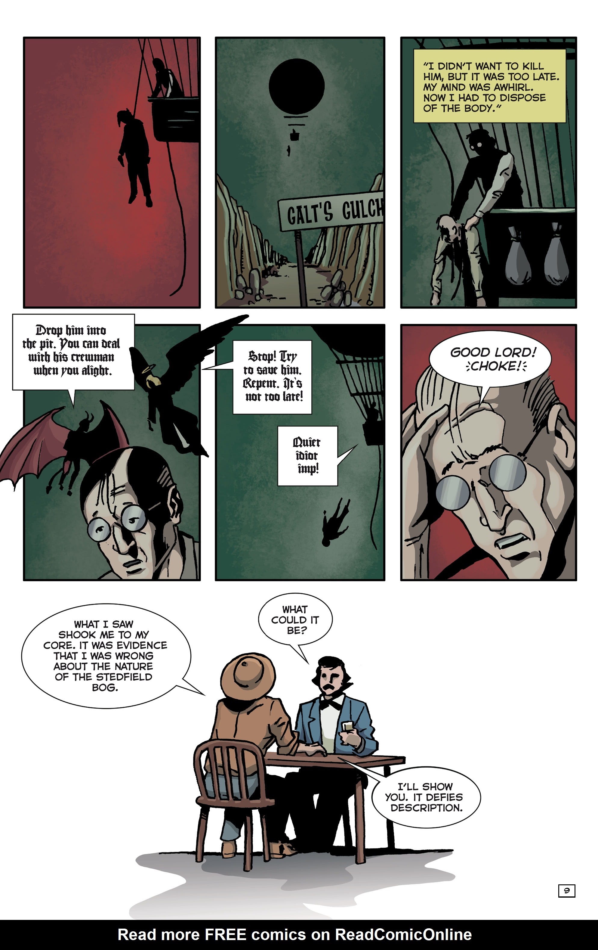 Read online Edgar Allan Poe's Snifter of Blood comic -  Issue #1 - 23