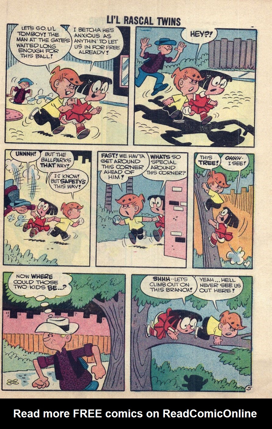 Read online Li'l Rascal Twins comic -  Issue #7 - 7