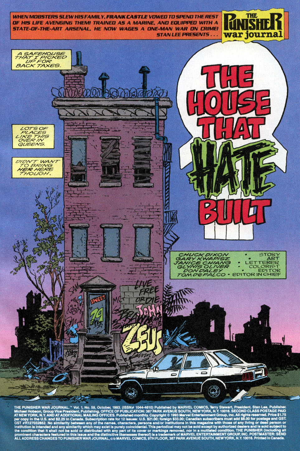 Read online The Punisher War Journal comic -  Issue #59 - 2