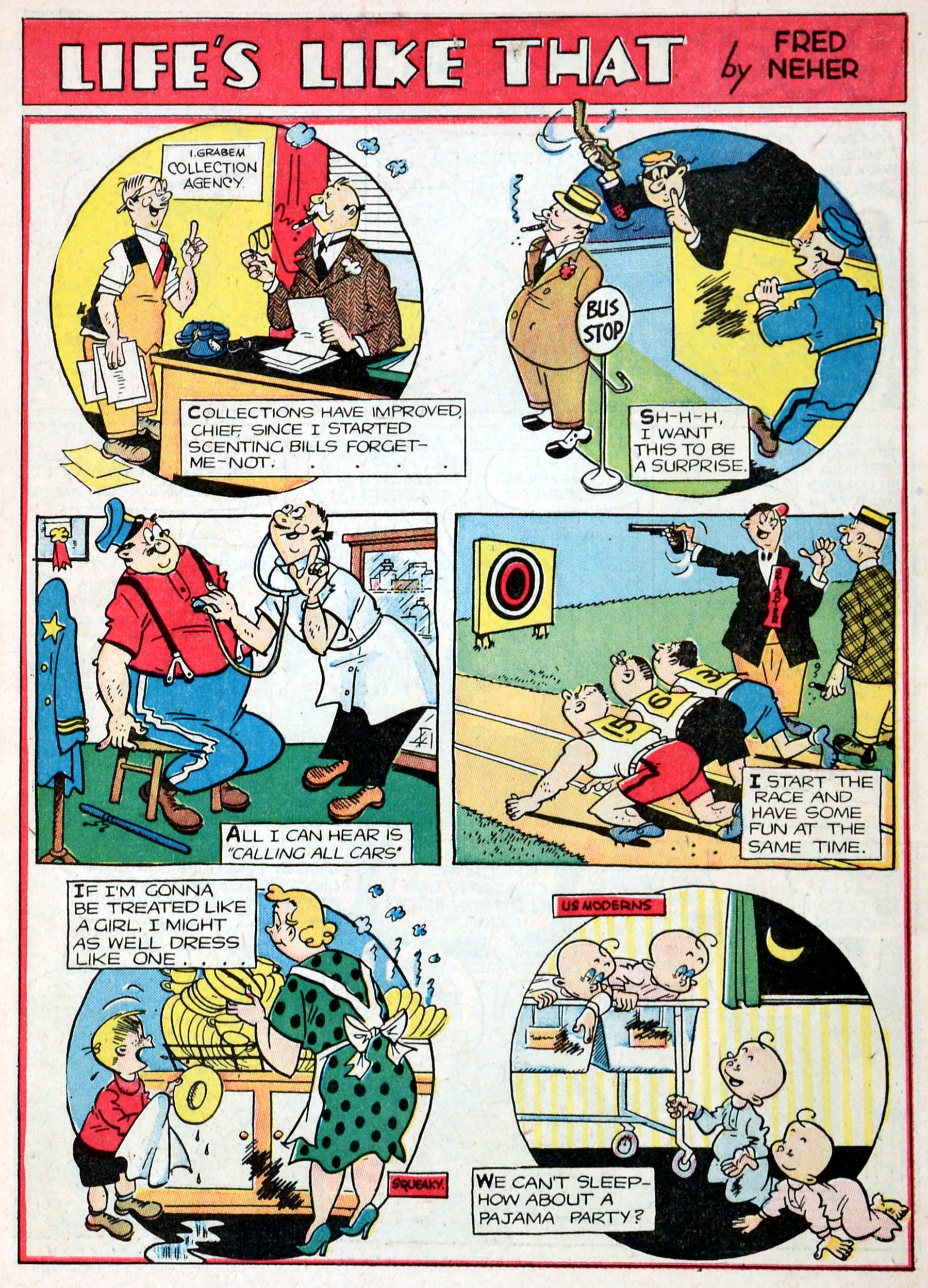 Read online Famous Funnies comic -  Issue #93 - 3
