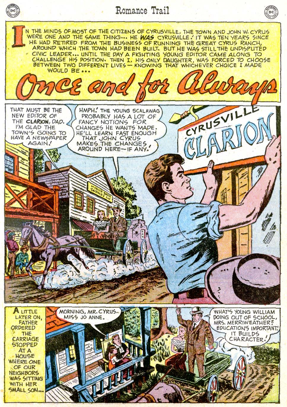 Read online Romance Trail comic -  Issue #5 - 17