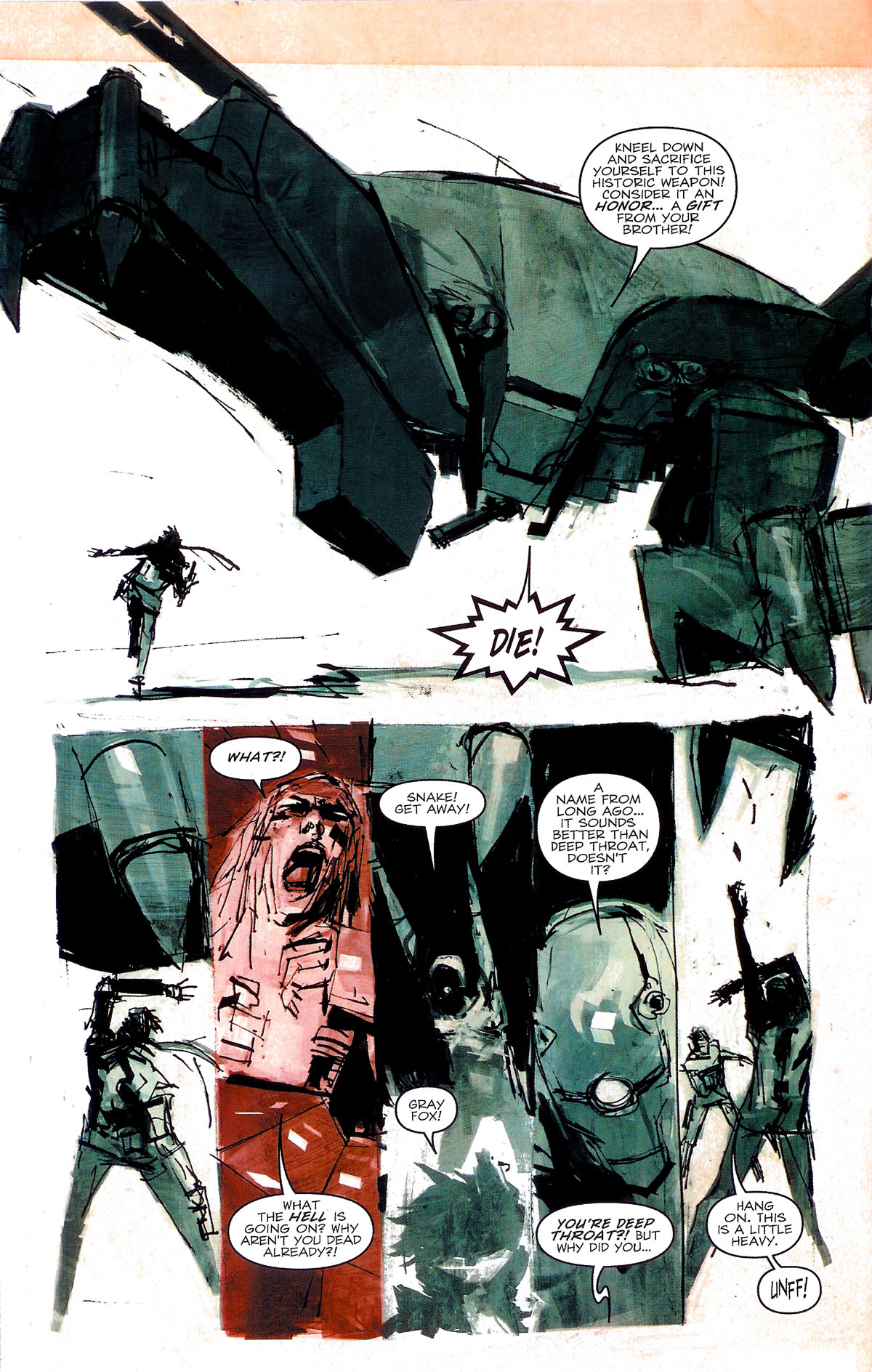 Read online Metal Gear Solid comic -  Issue #12 - 6