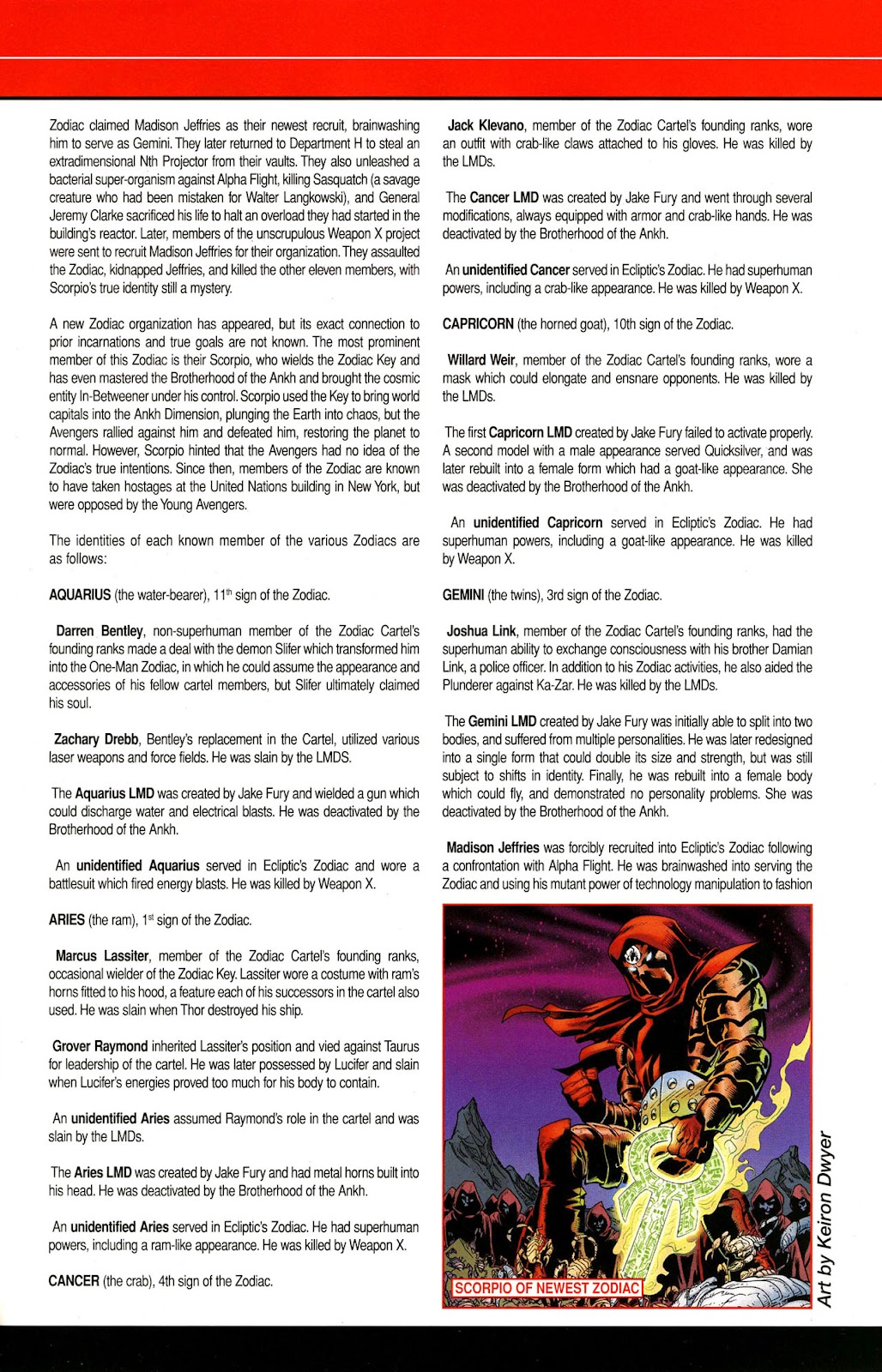 All-New Official Handbook of the Marvel Universe A to Z issue 12 - Page 61