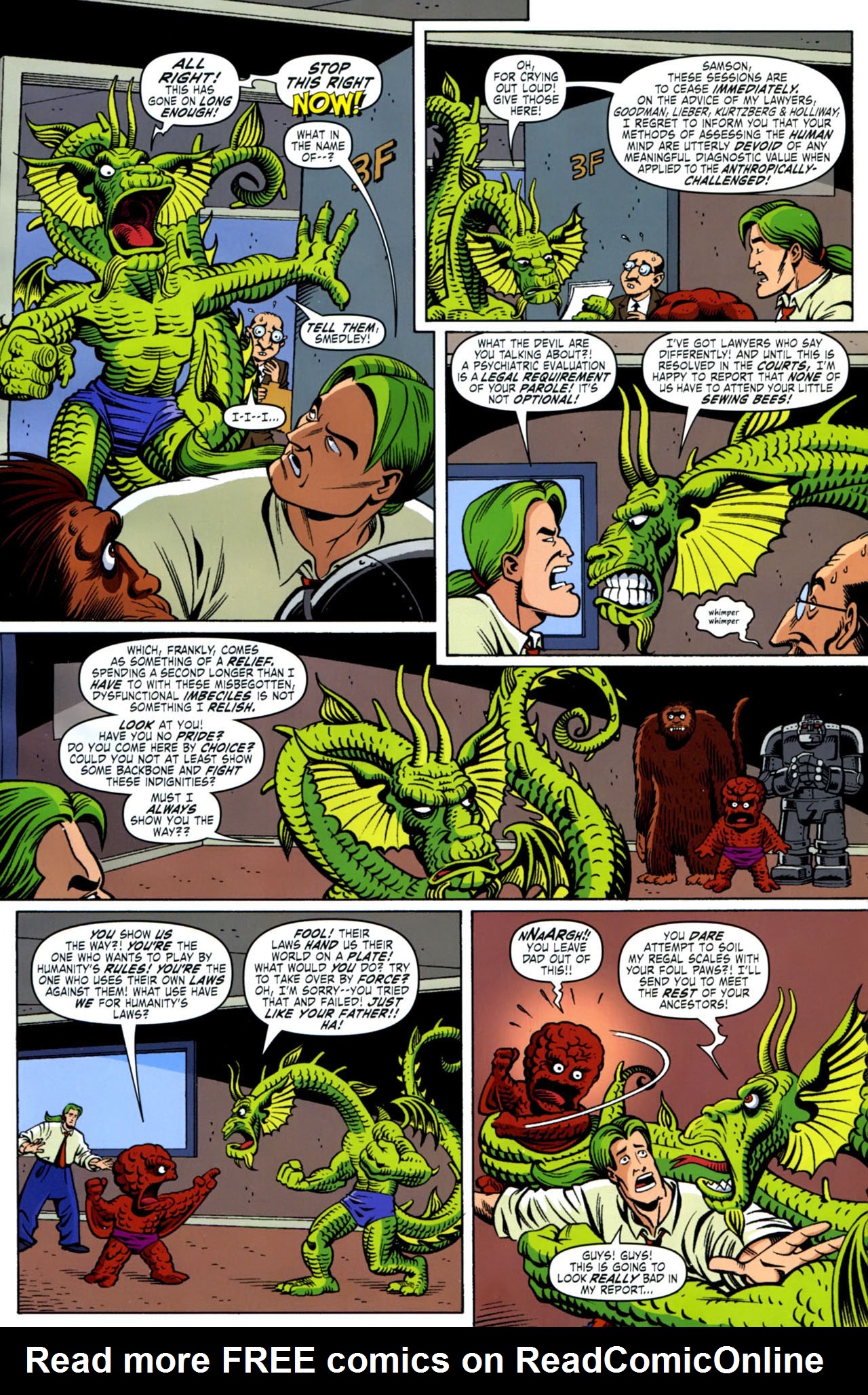 Read online Fin Fang Four Return! comic -  Issue # Full - 7