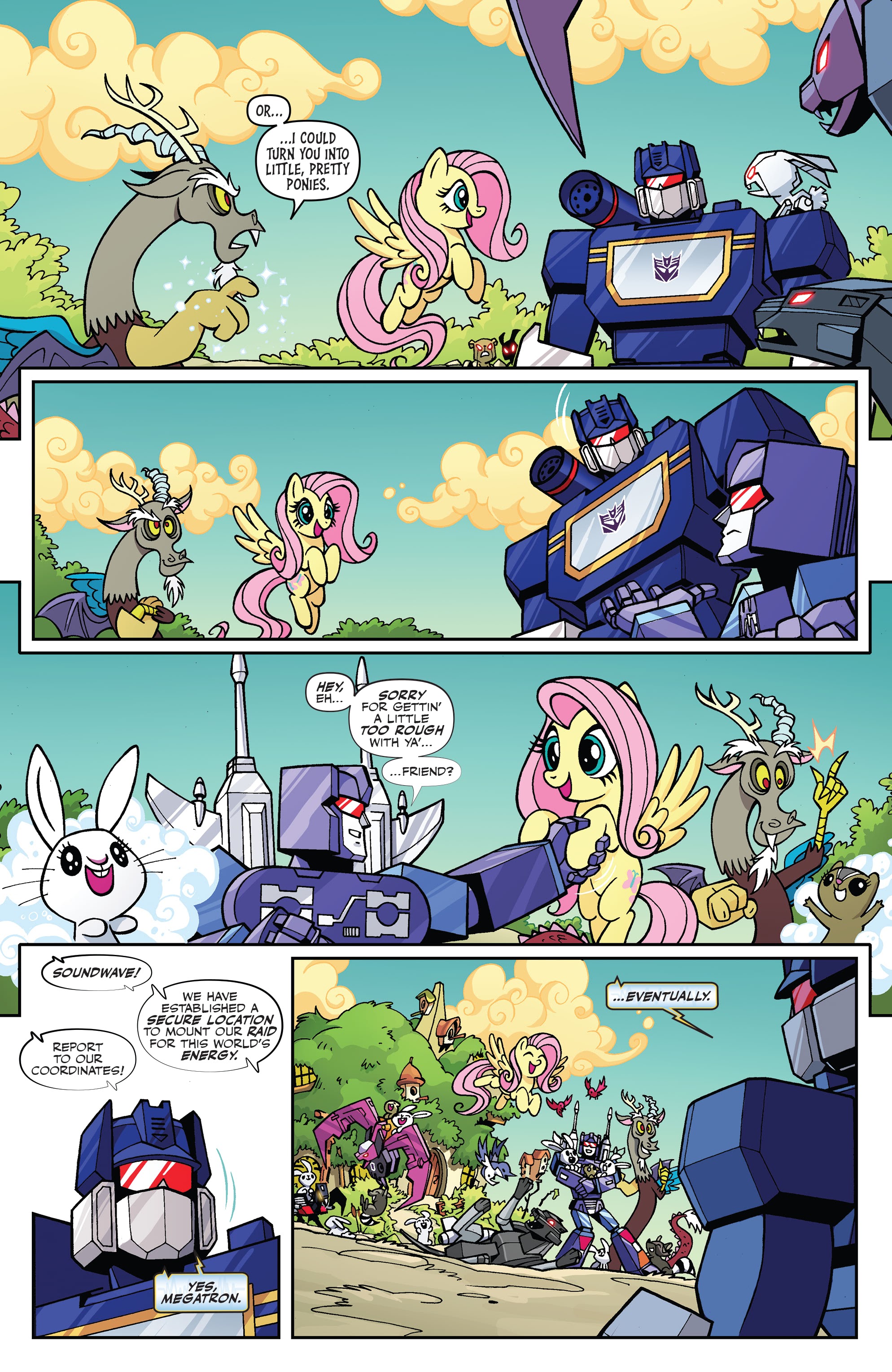 Read online My Little Pony/Transformers comic -  Issue #3 - 14