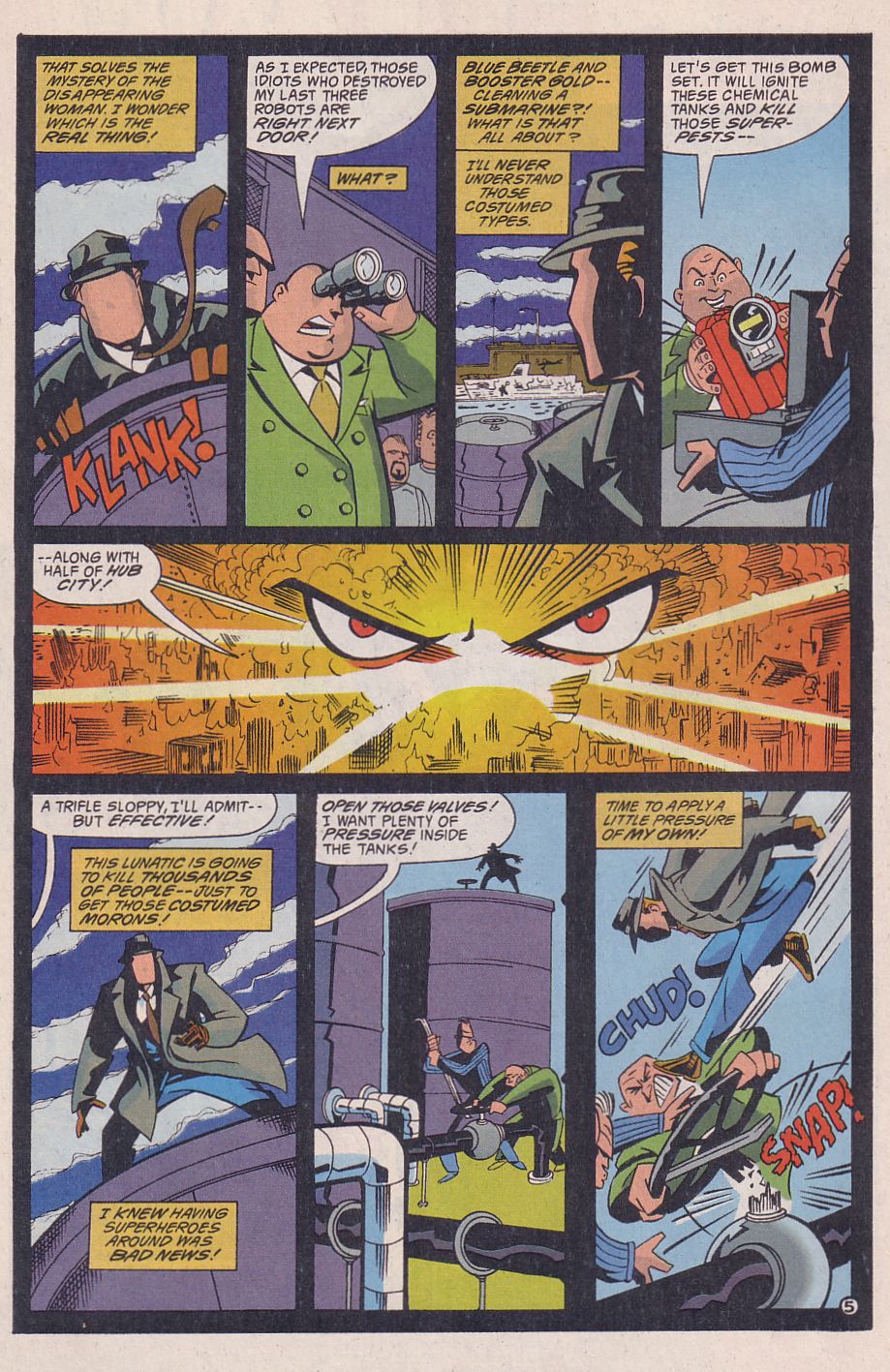 Read online Adventures in the DC Universe comic -  Issue #8 - 22