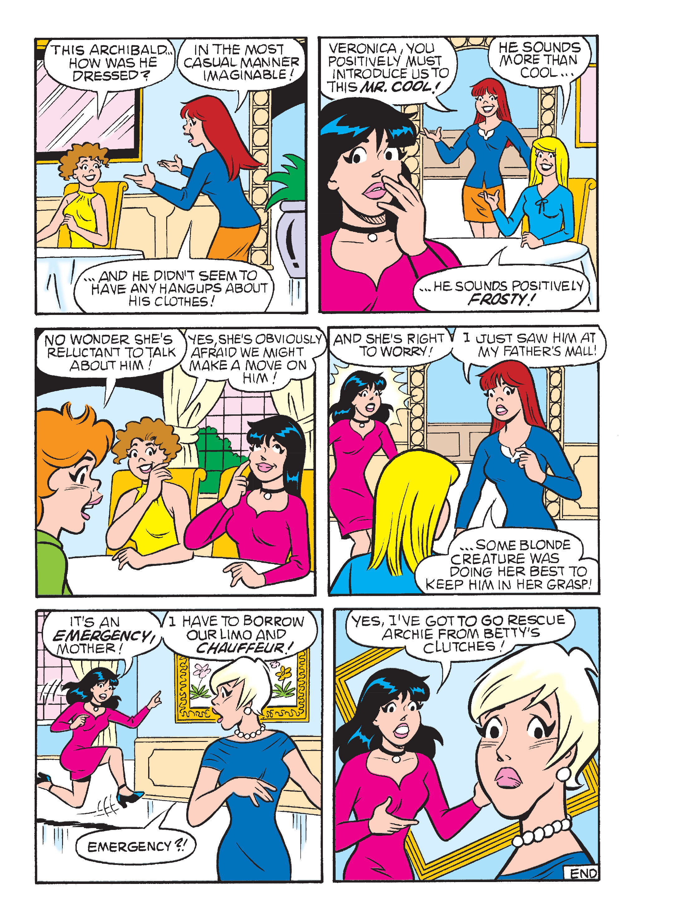 Read online Betty and Veronica Double Digest comic -  Issue #232 - 146