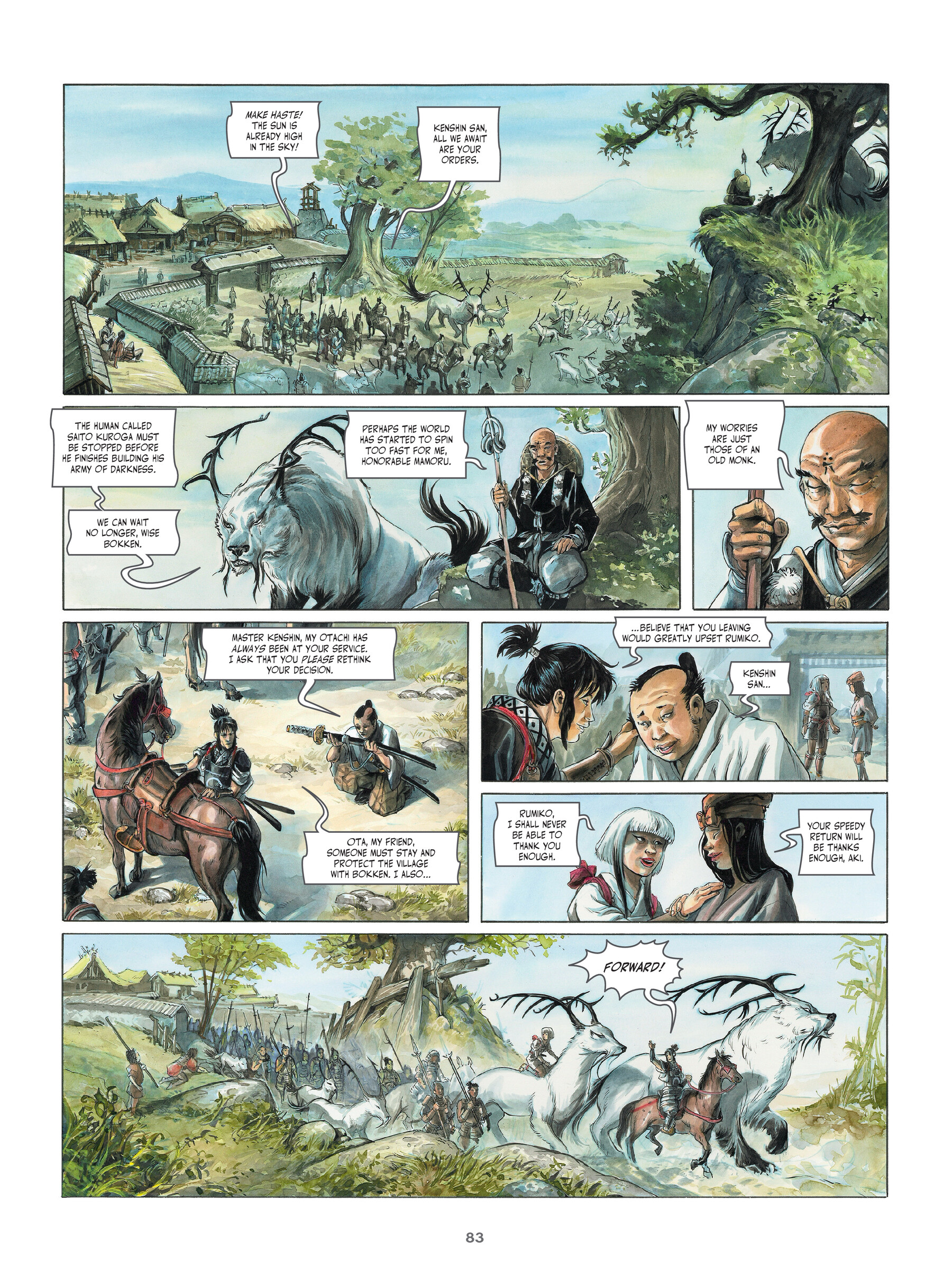 Read online Legends of the Pierced Veil: Izuna comic -  Issue # TPB (Part 1) - 84