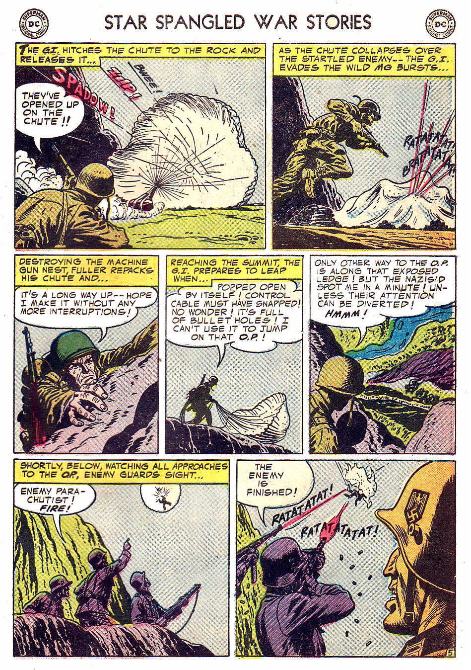 Read online Star Spangled War Stories (1952) comic -  Issue #31 - 31