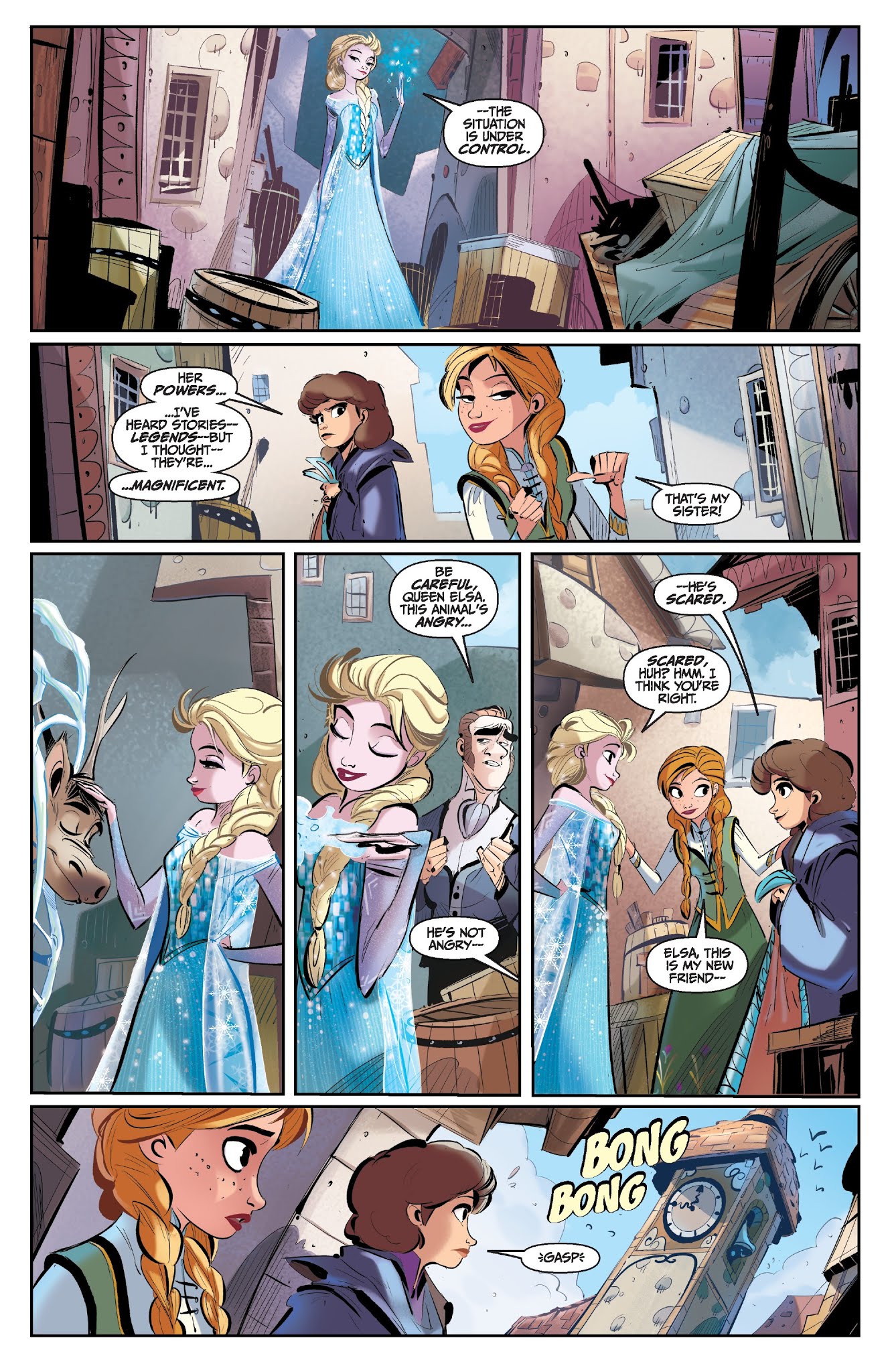 Read online Disney Frozen: Breaking Boundaries comic -  Issue #1 - 11