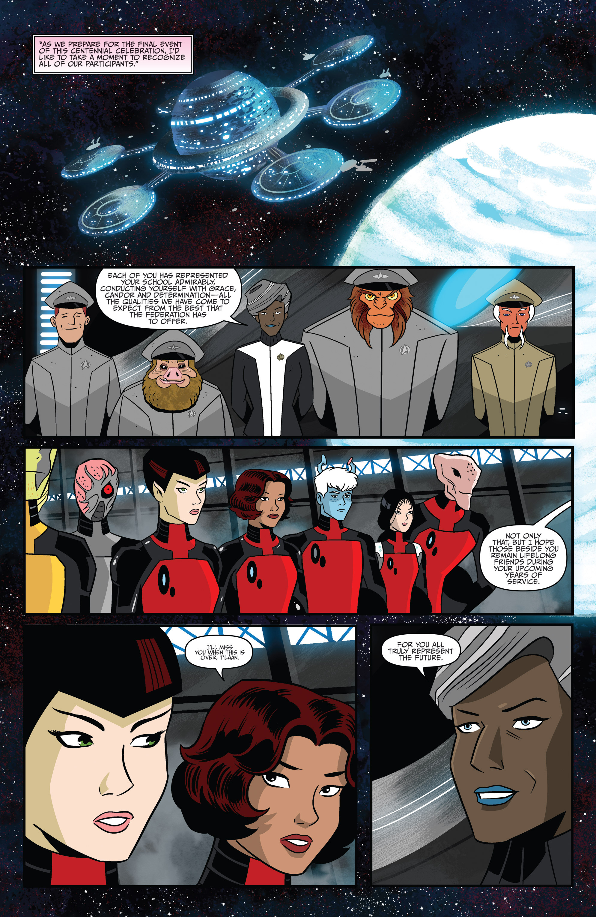 Read online Star Trek: Starfleet Academy (2015) comic -  Issue #3 - 21