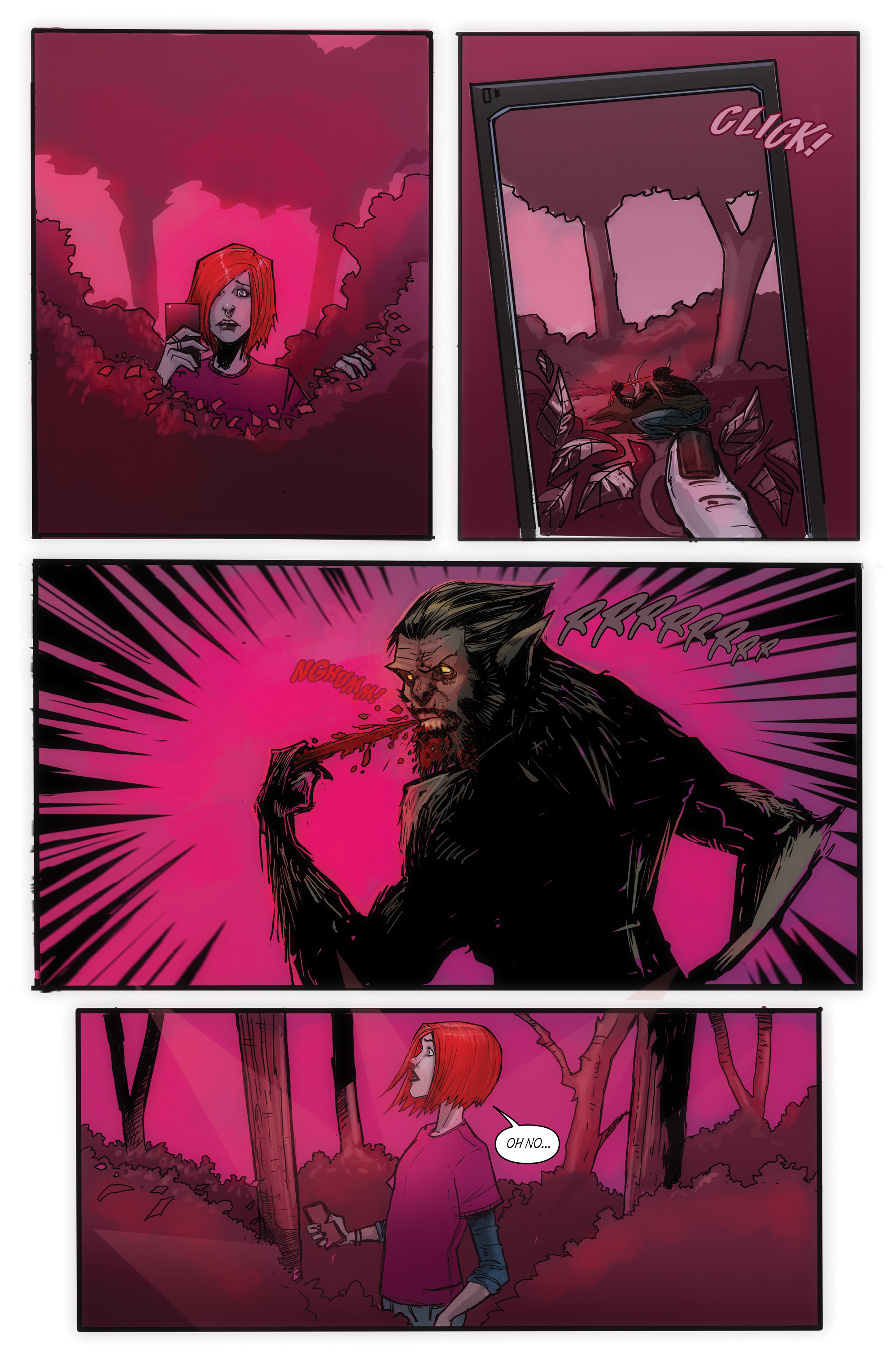 Read online John Carpenter Presents Storm Kids: Monica Bleue: A Werewolf Story comic -  Issue #1 - 21