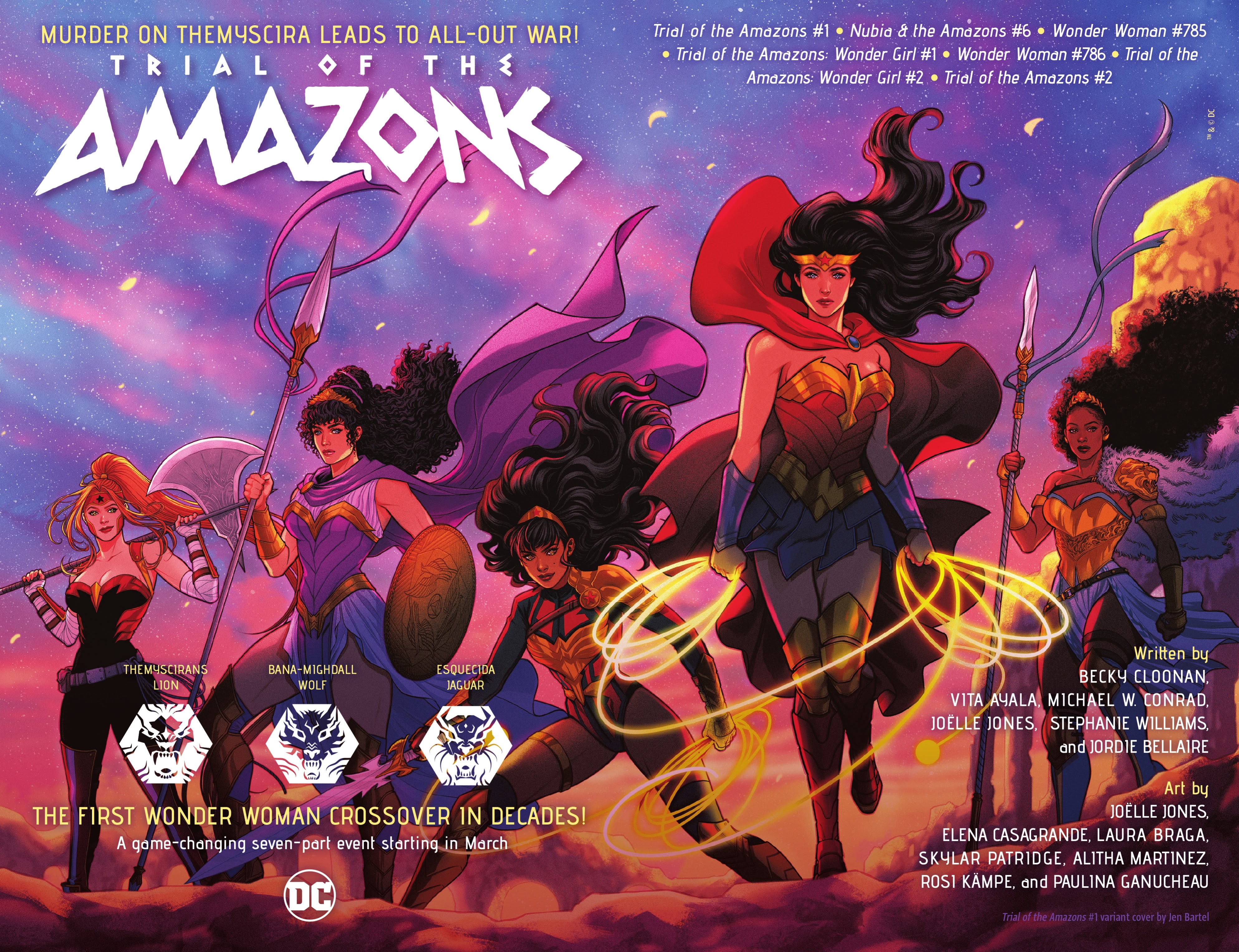 Read online Nubia & the Amazons comic -  Issue #6 - 25
