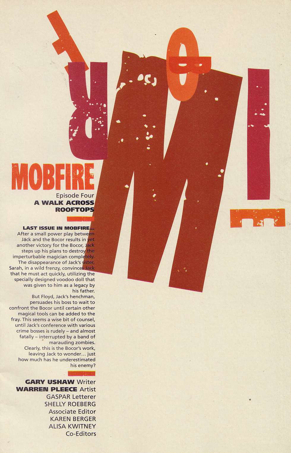 Read online Mobfire comic -  Issue #4 - 2