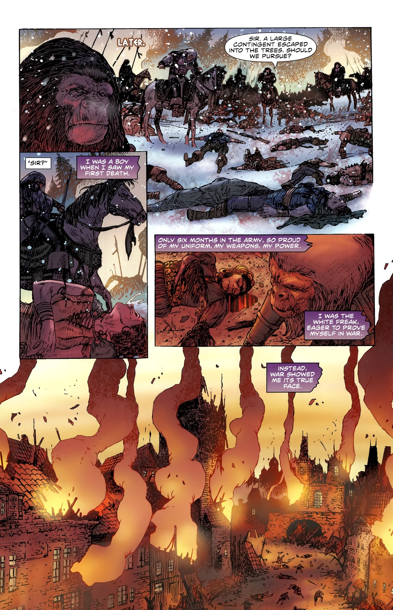 Read online Planet of the Apes (2011) comic -  Issue #10 - 21
