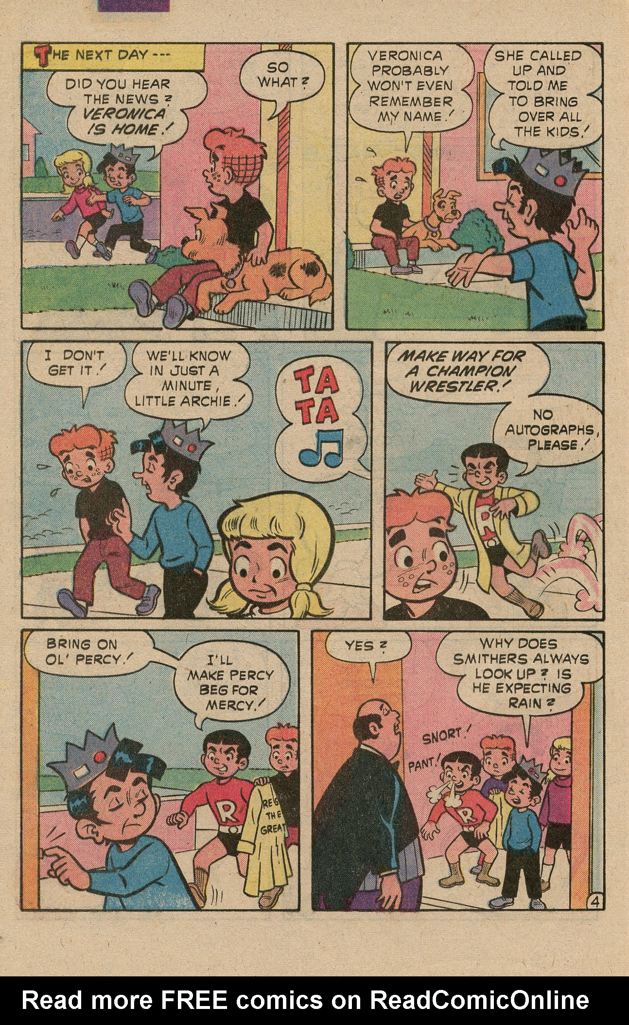 Read online Archie's TV Laugh-Out comic -  Issue #72 - 32