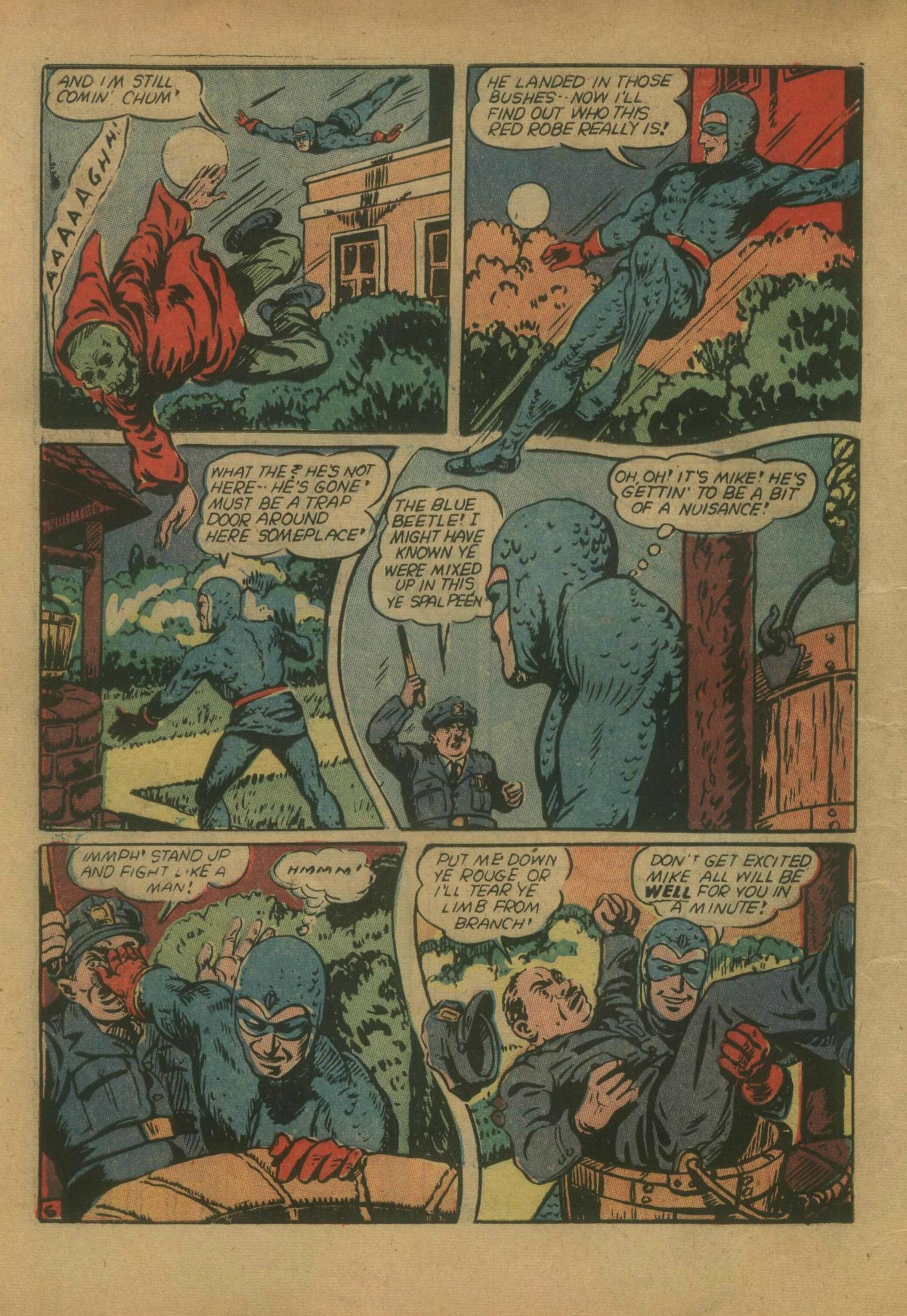 Read online The Blue Beetle comic -  Issue #14 - 8
