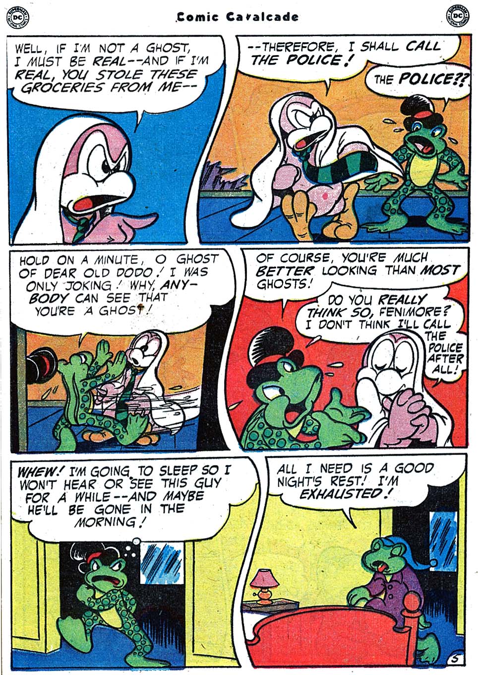 Read online Comic Cavalcade comic -  Issue #38 - 37