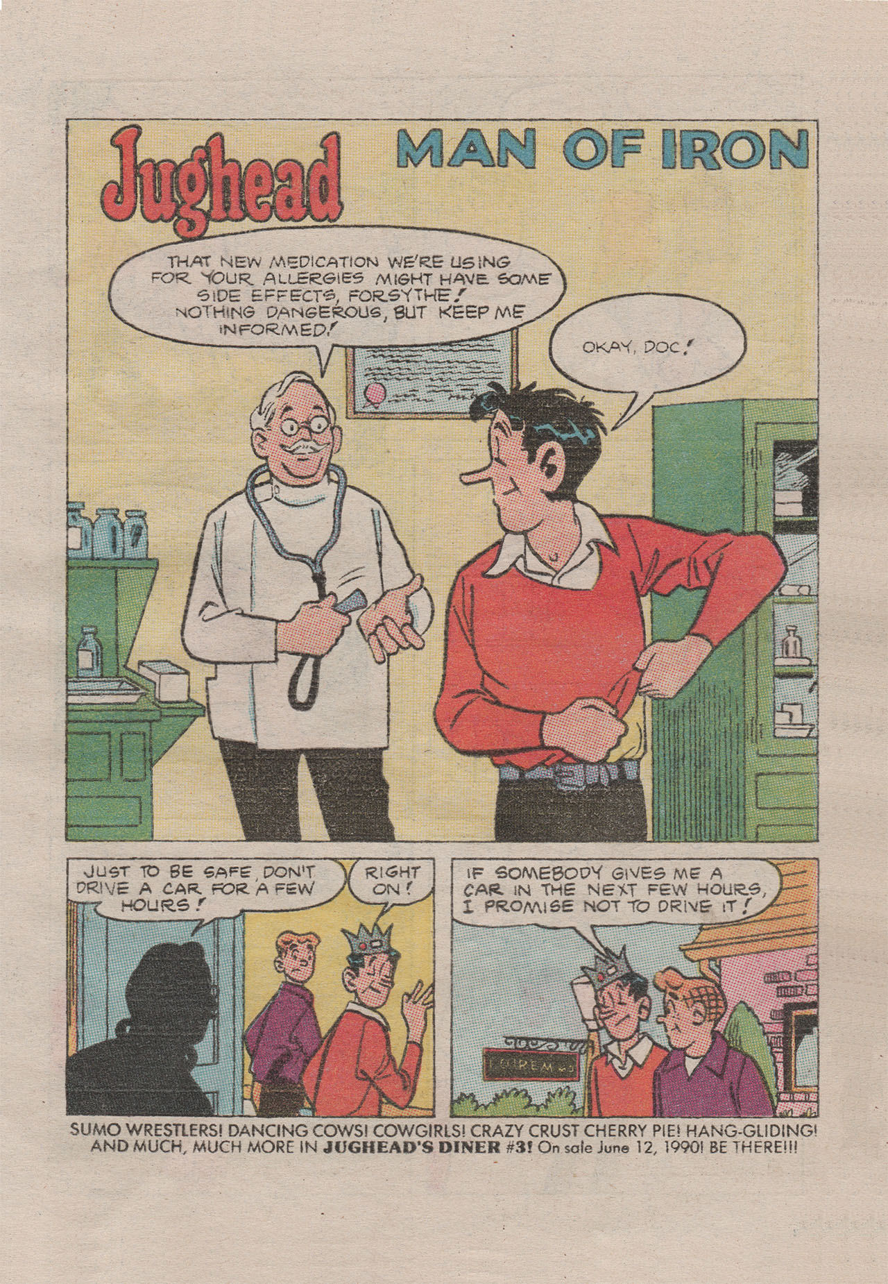Read online Jughead with Archie Digest Magazine comic -  Issue #99 - 102