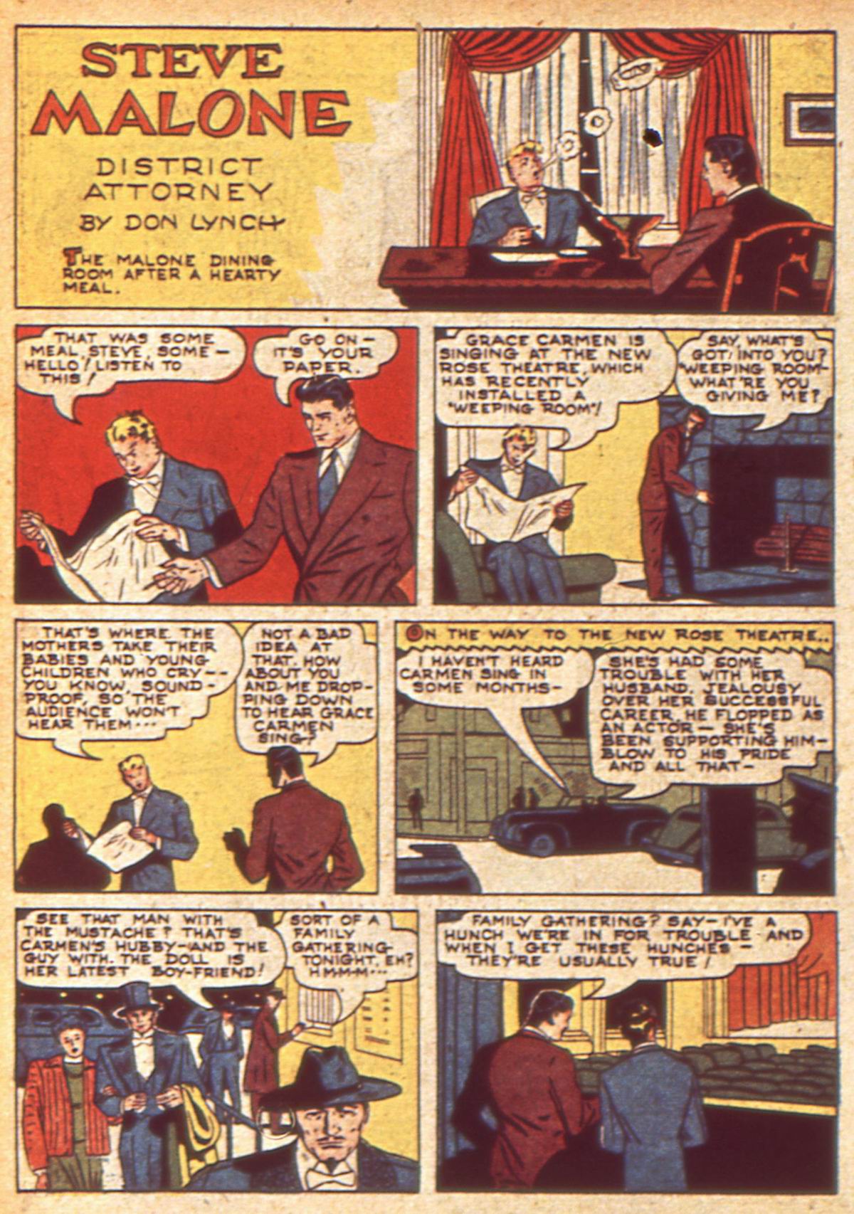 Read online Detective Comics (1937) comic -  Issue #49 - 52