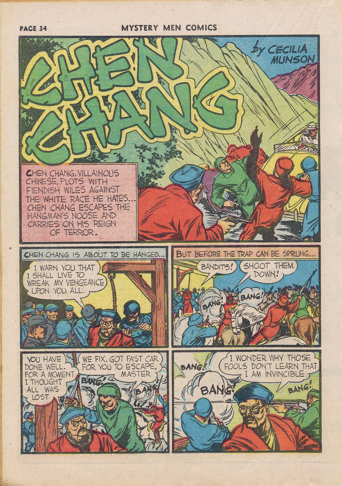 Read online Mystery Men Comics comic -  Issue #22 - 37