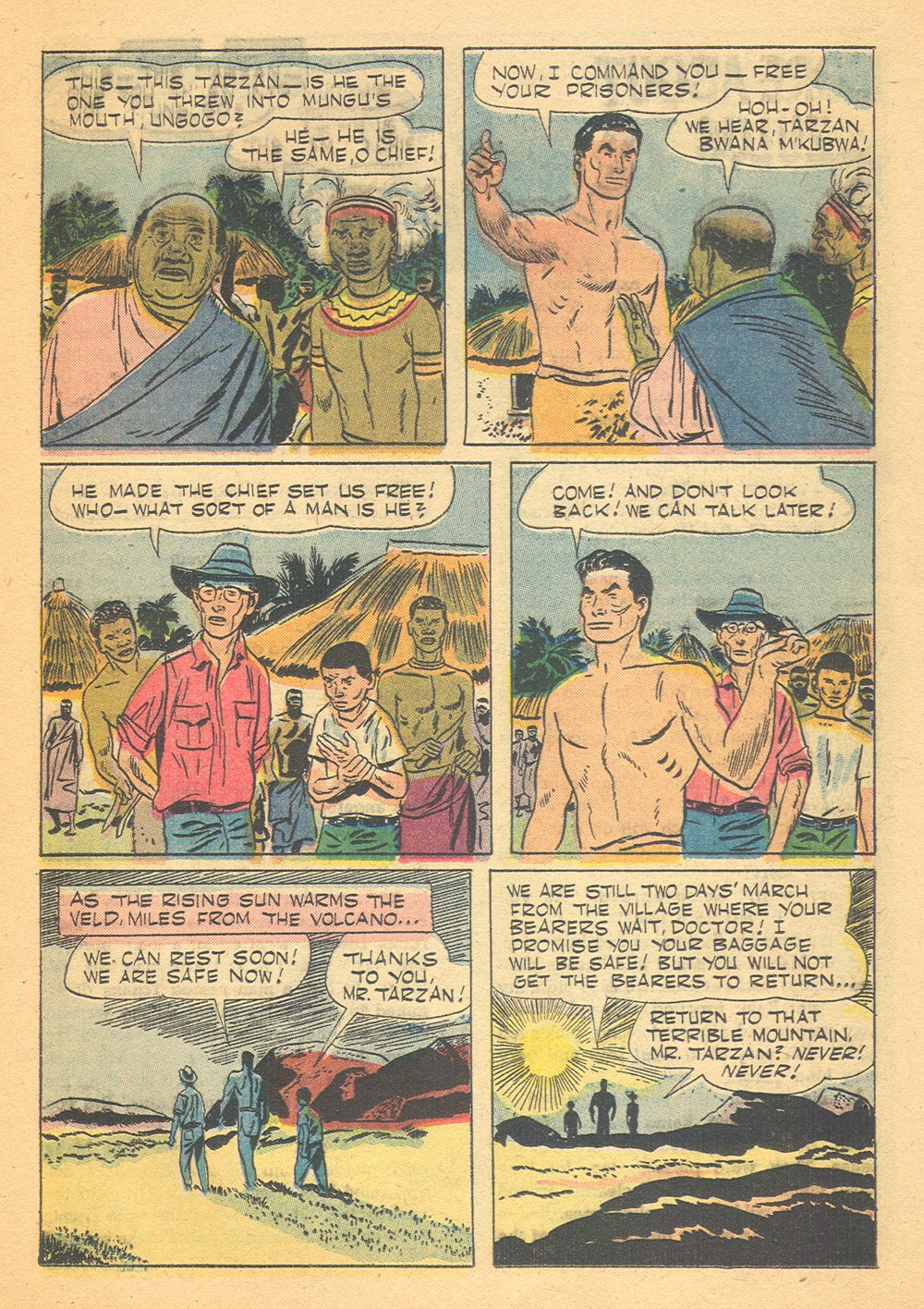 Read online Tarzan (1948) comic -  Issue #95 - 17