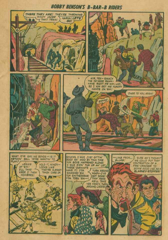 Read online Bobby Benson's B-Bar-B Riders comic -  Issue #1 - 10