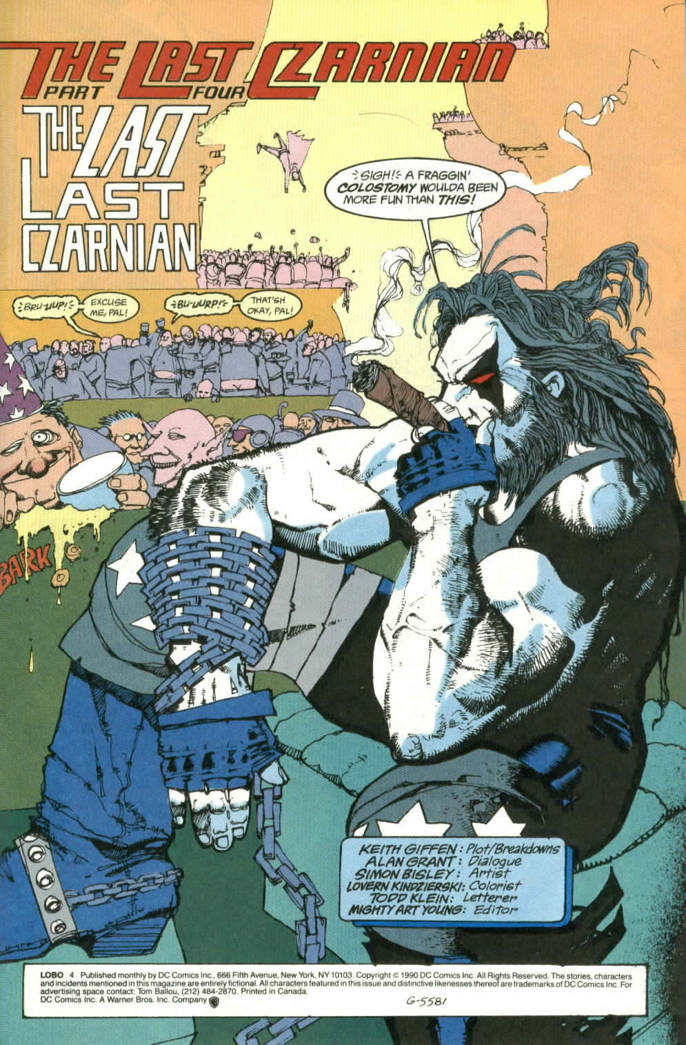 Read online Lobo (1990) comic -  Issue #4 - 2