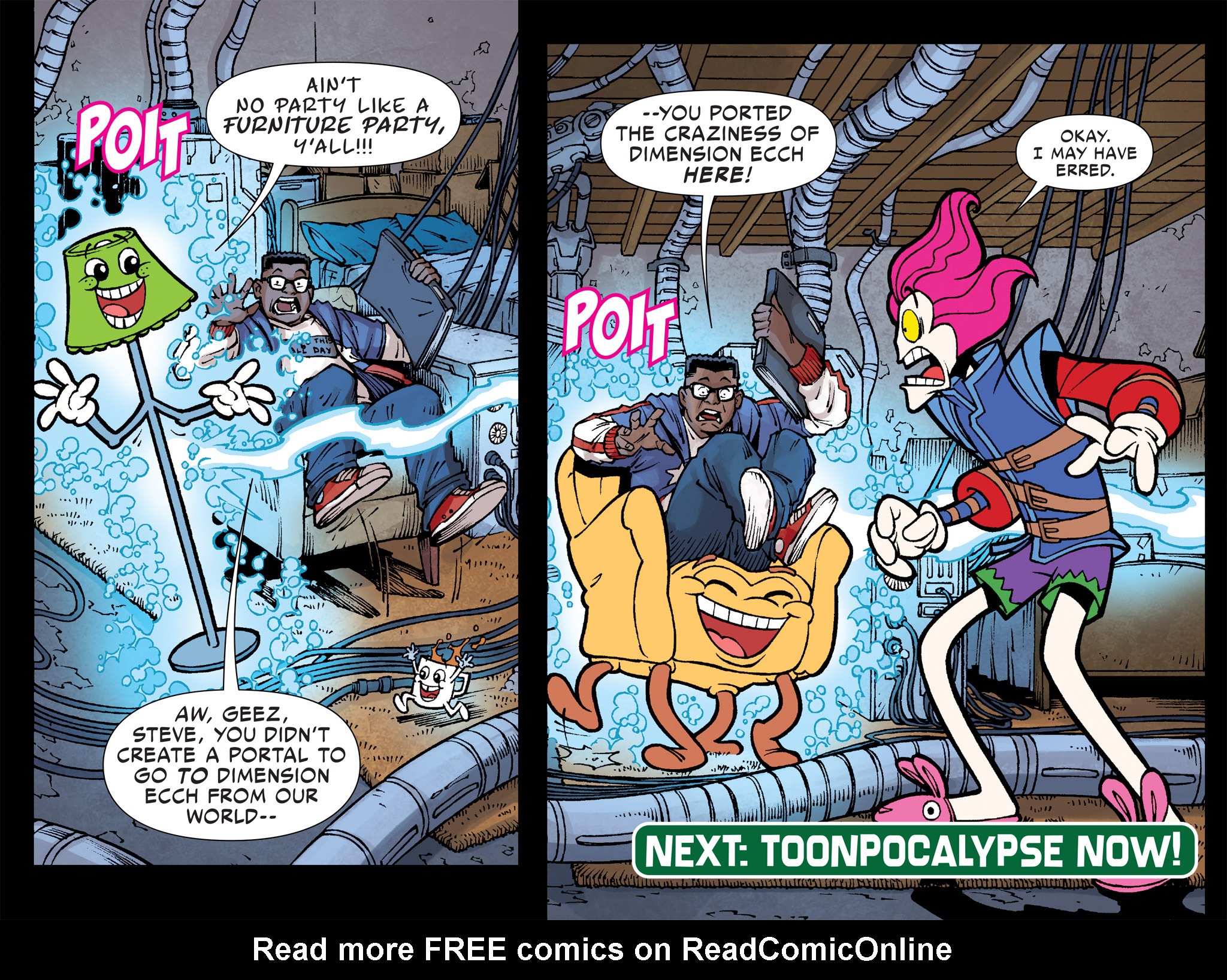 Read online Slapstick Infinite Comic comic -  Issue #3 - 87