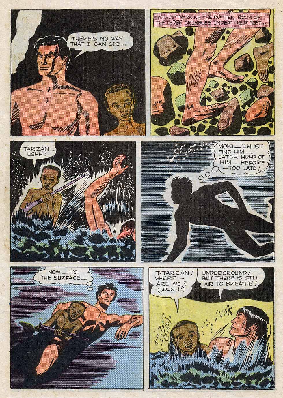 Read online Tarzan (1948) comic -  Issue #100 - 16