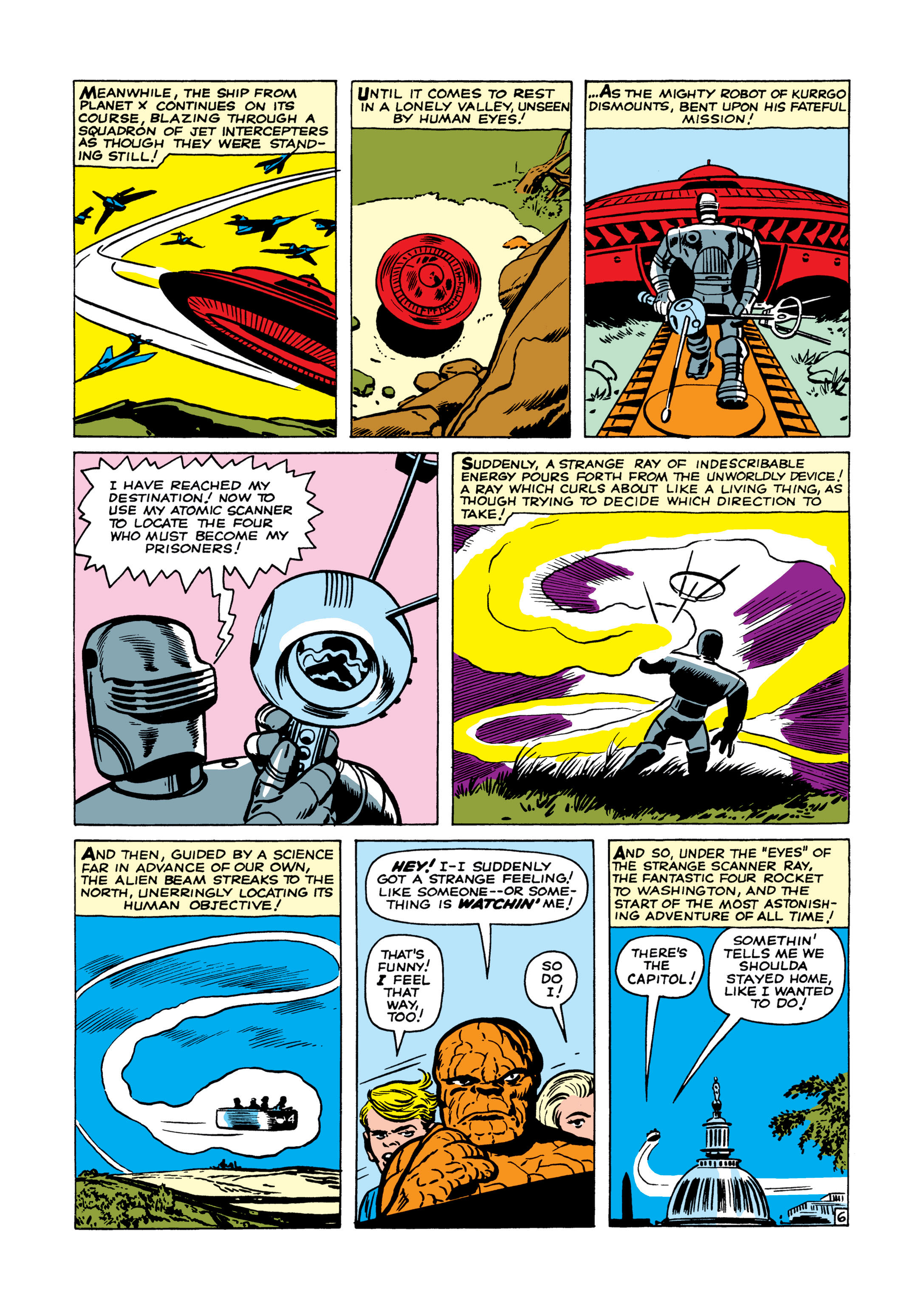 Read online Fantastic Four (1961) comic -  Issue #7 - 7