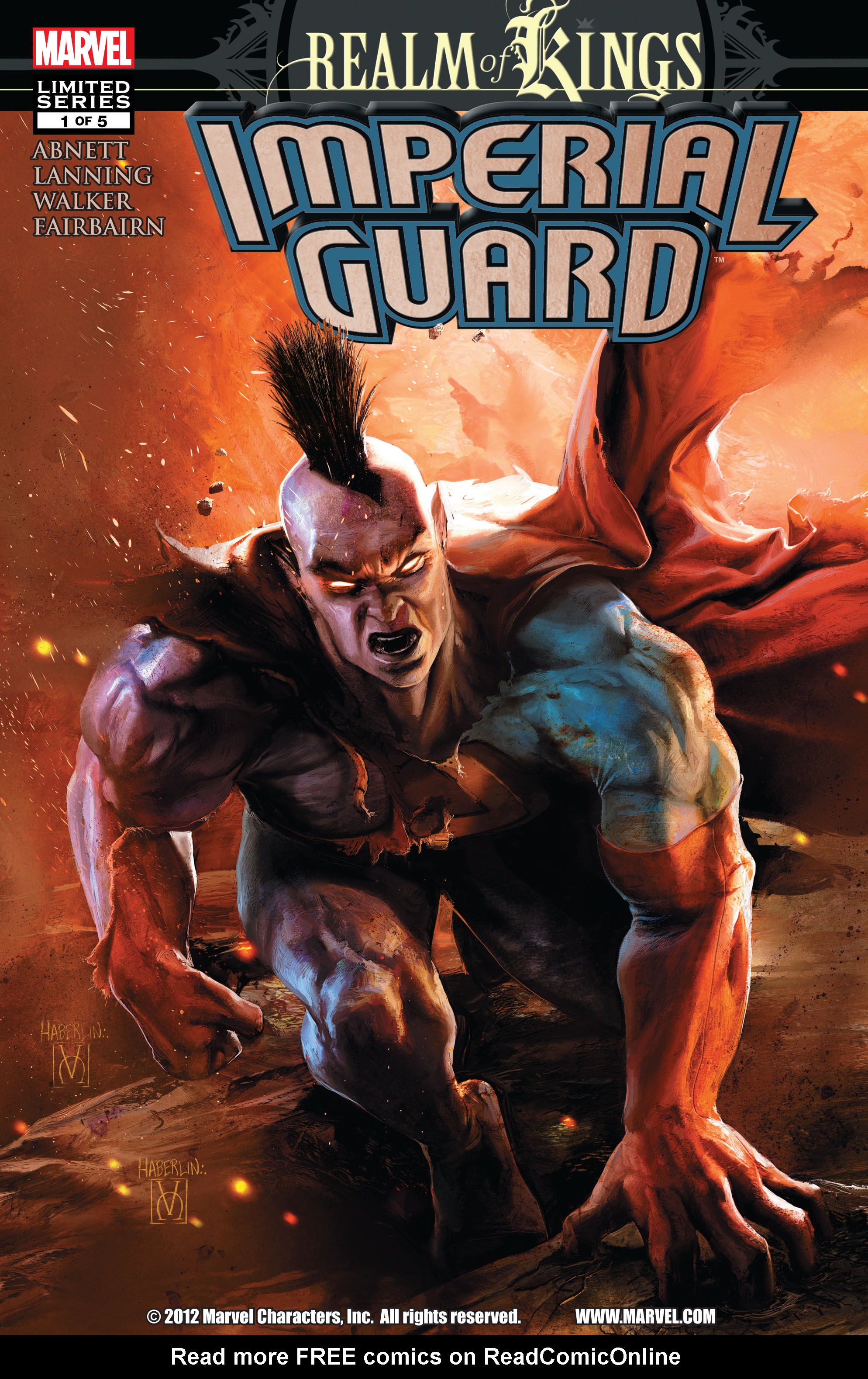 Read online Realm of Kings:  Imperial Guard comic -  Issue #1 - 1