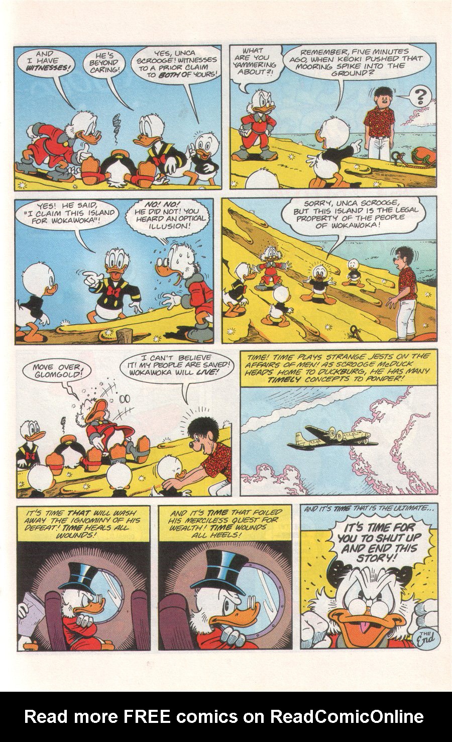 Read online Uncle Scrooge (1953) comic -  Issue #276 - 19