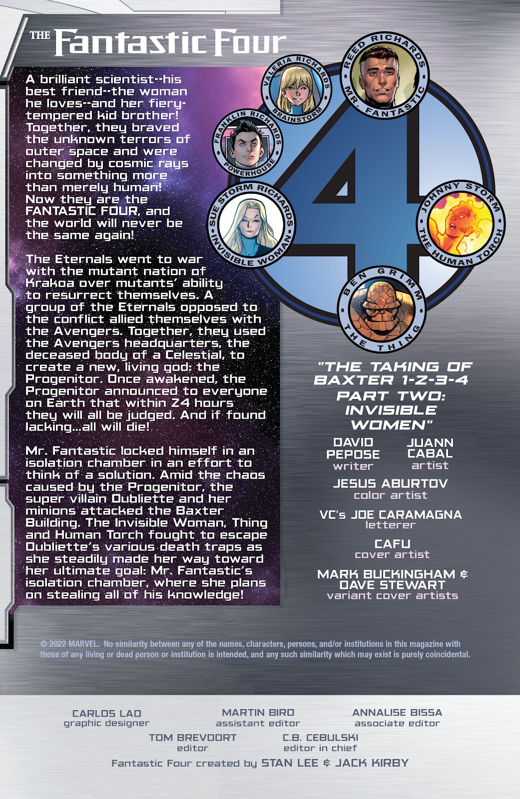Fantastic Four (2018) issue 48 - Page 3