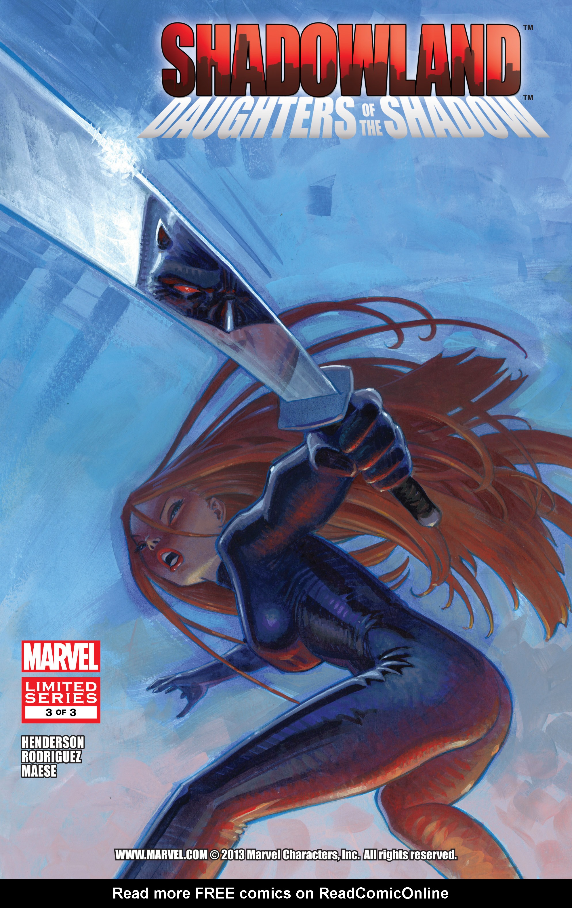 Read online Shadowland: Daughters of the Shadow comic -  Issue #3 - 1