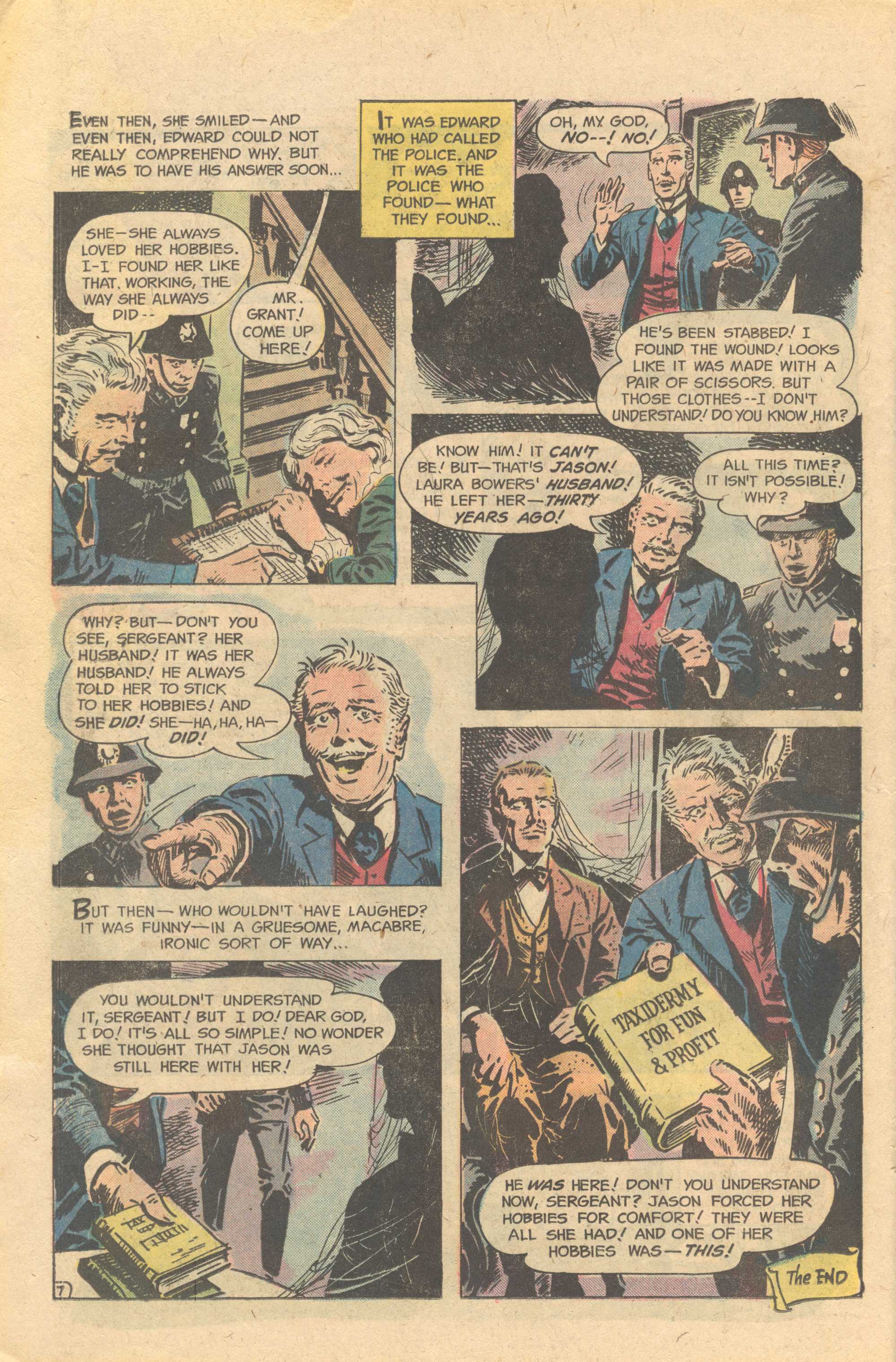 Read online Weird Mystery Tales comic -  Issue #12 - 21