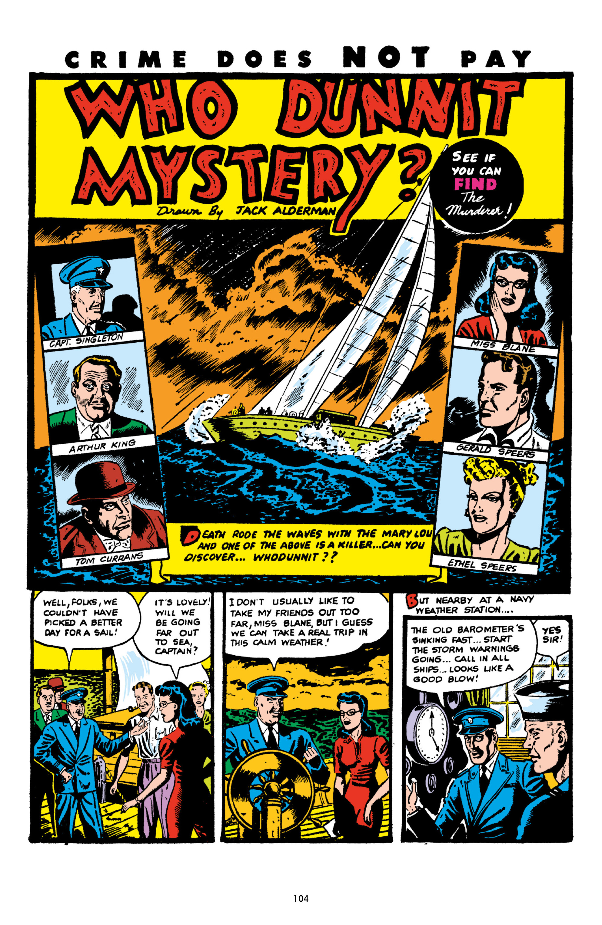 Read online Crime Does Not Pay Archives comic -  Issue # TPB 6 (Part 2) - 6