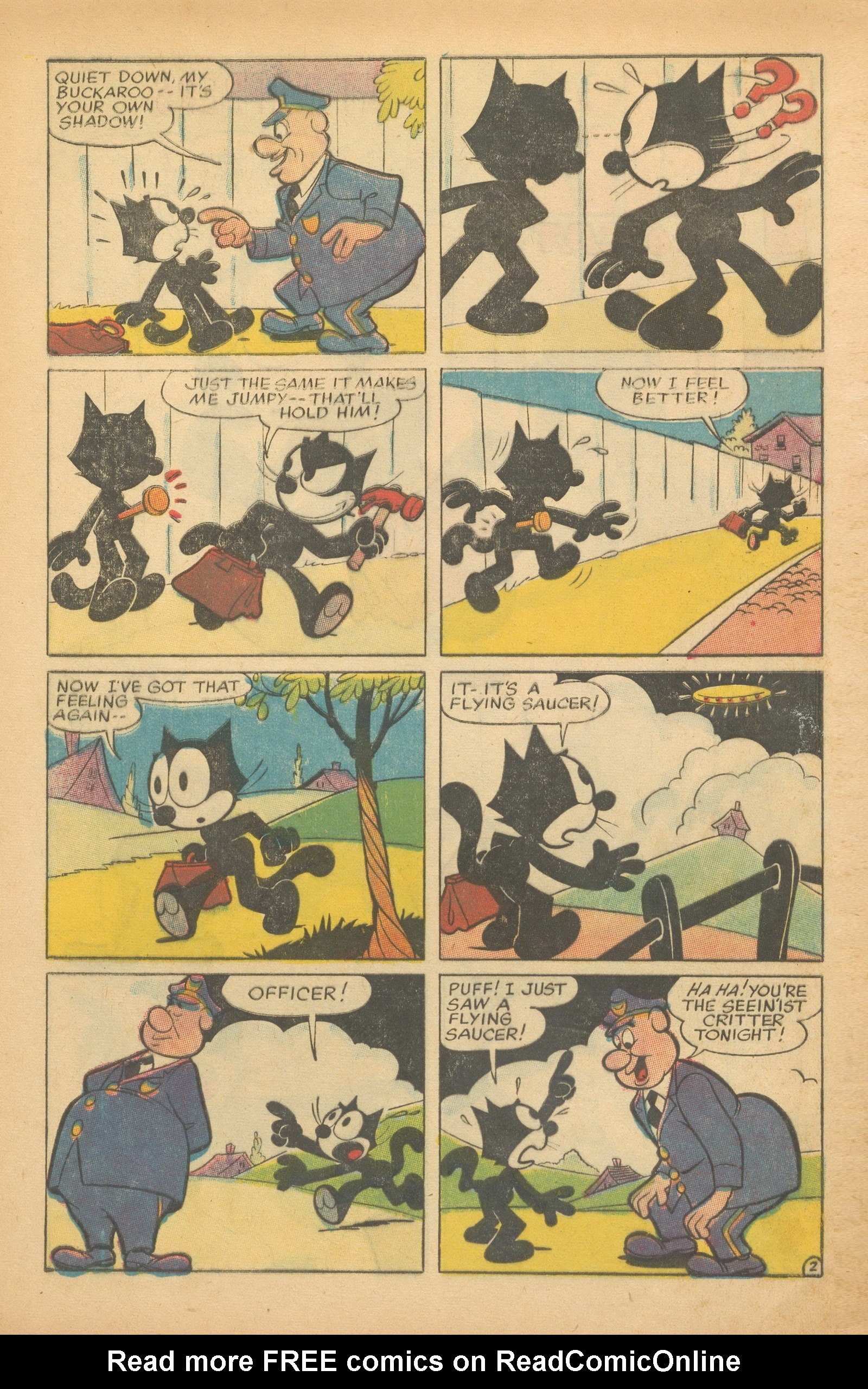 Read online Felix the Cat (1955) comic -  Issue #89 - 6