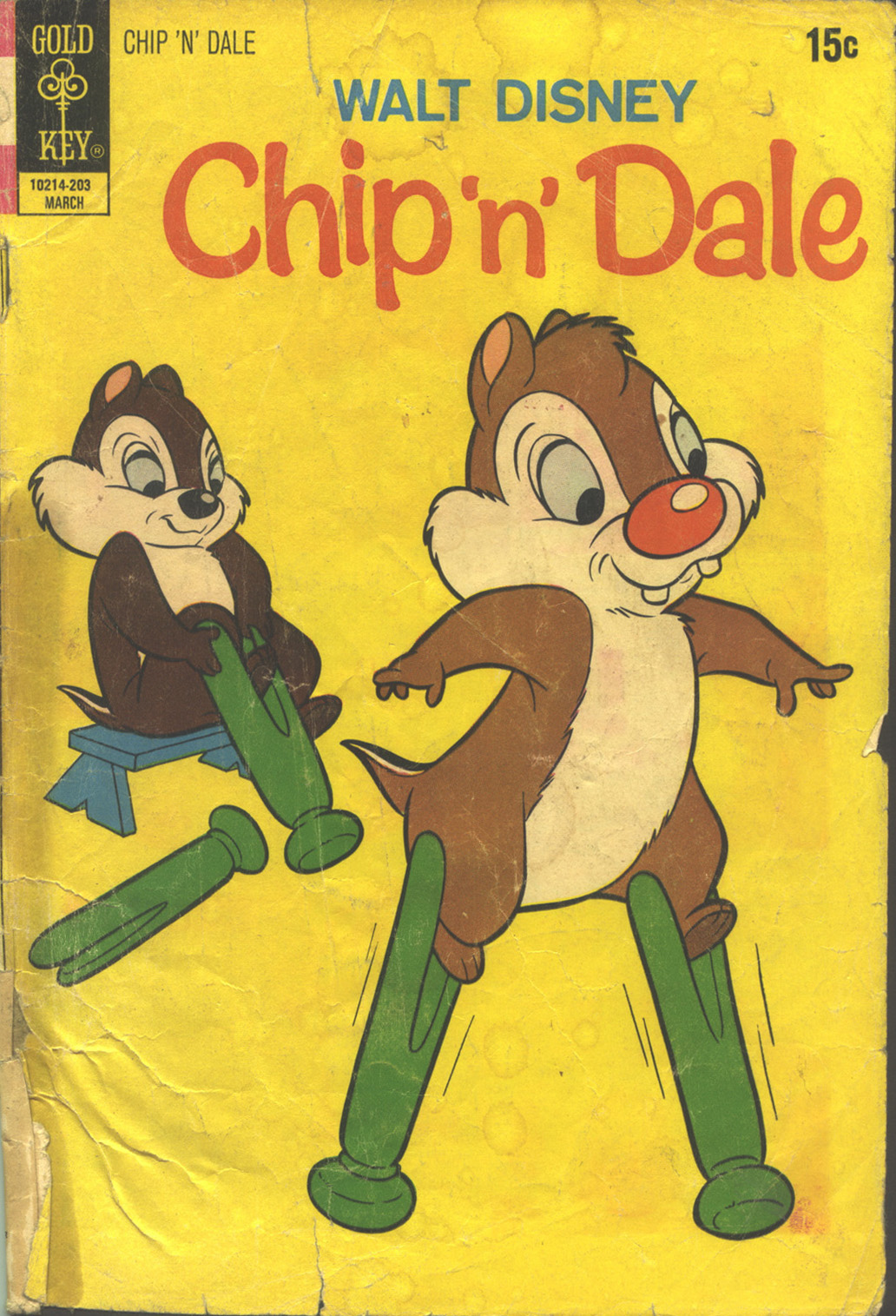 Read online Walt Disney Chip 'n' Dale comic -  Issue #14 - 1