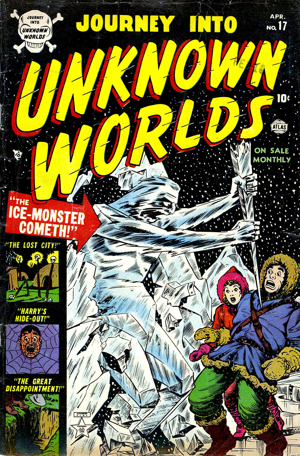 Read online Journey Into Unknown Worlds comic -  Issue #17 - 1