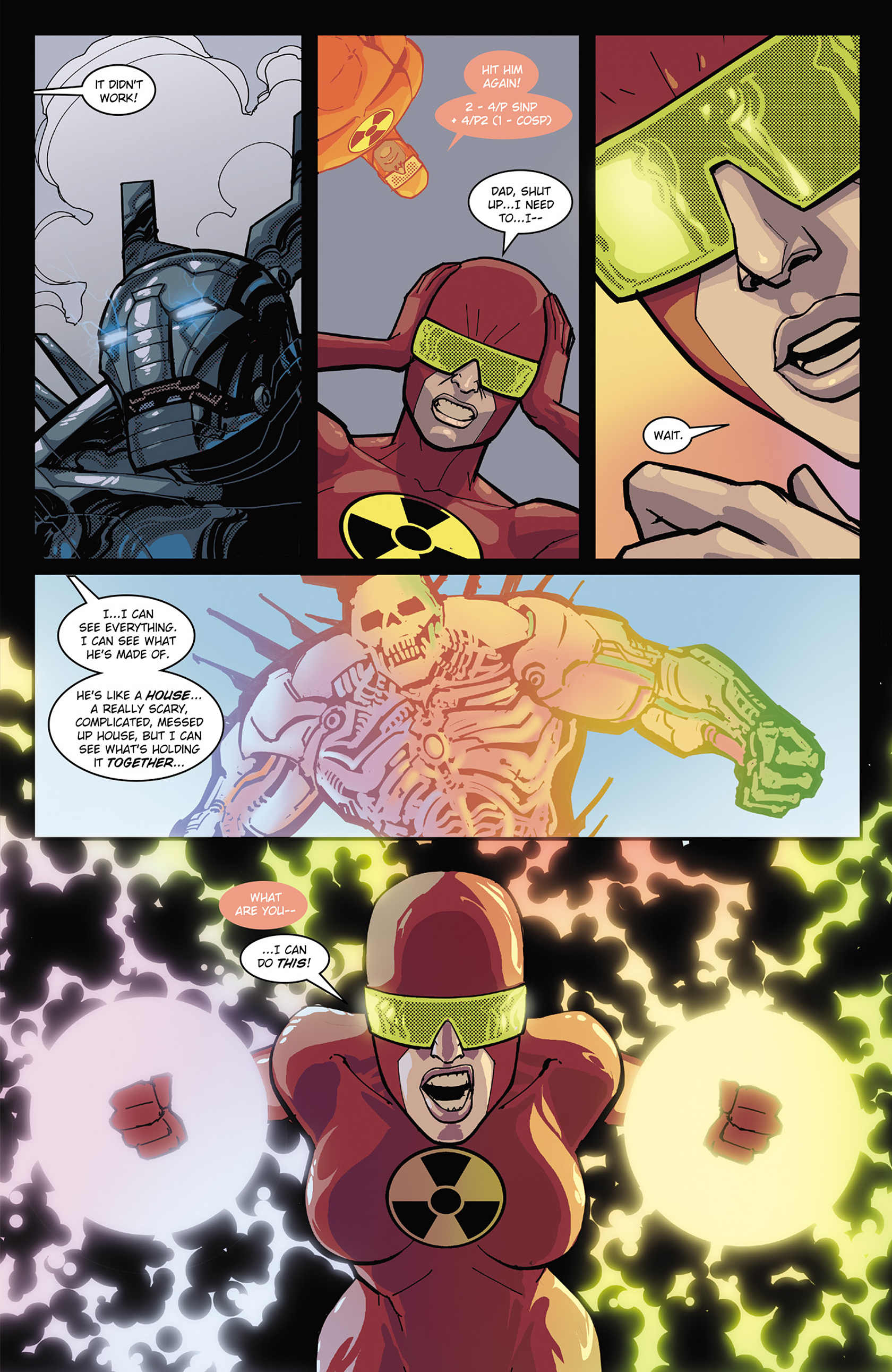 Read online Solar: Man of the Atom (2014) comic -  Issue #3 - 21