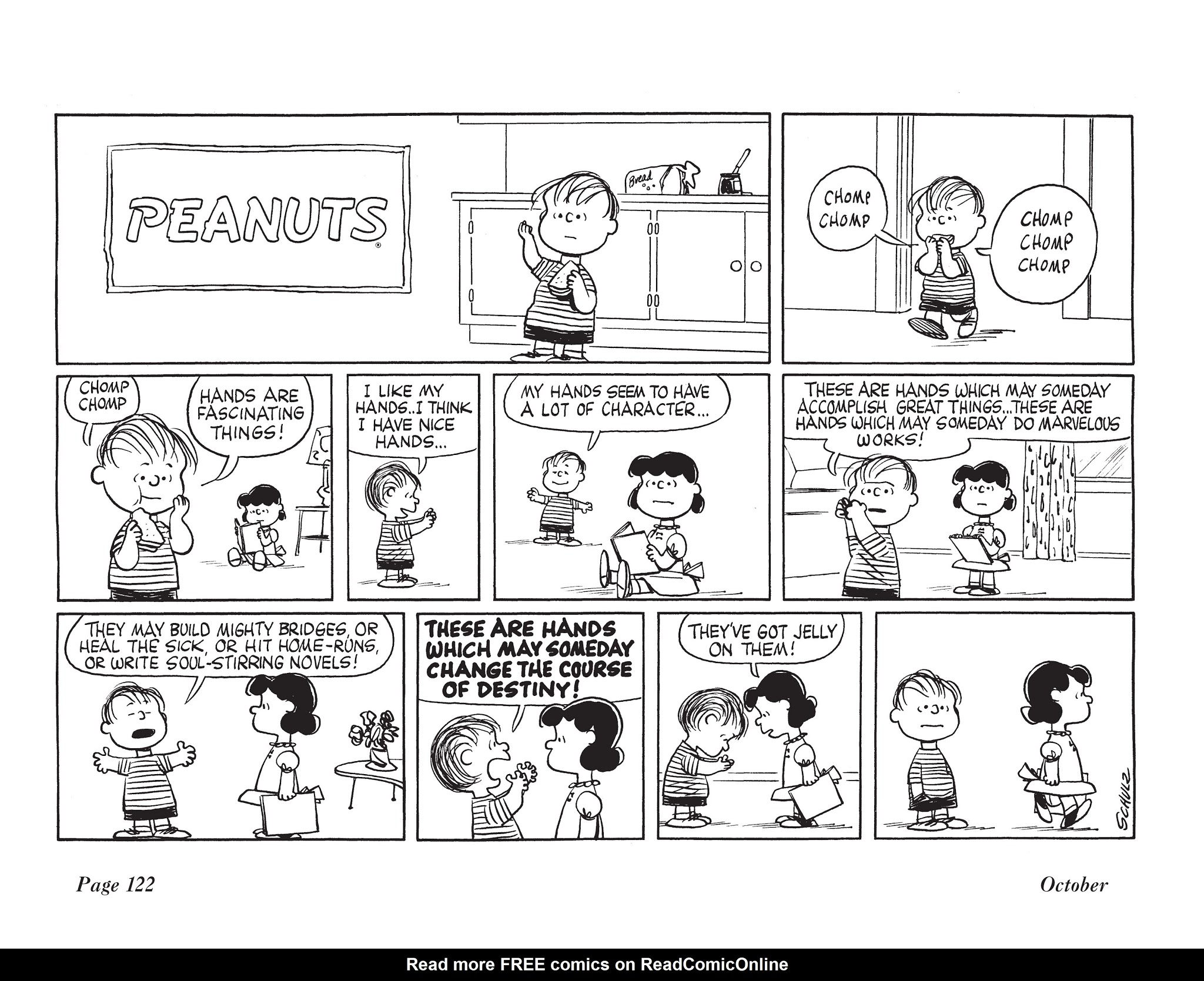 Read online The Complete Peanuts comic -  Issue # TPB 5 - 138