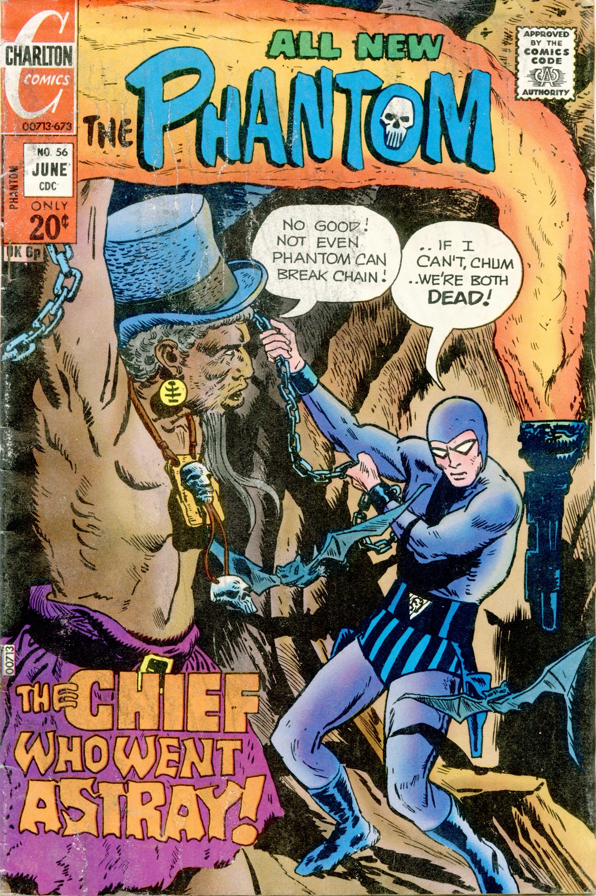 Read online The Phantom (1969) comic -  Issue #56 - 1
