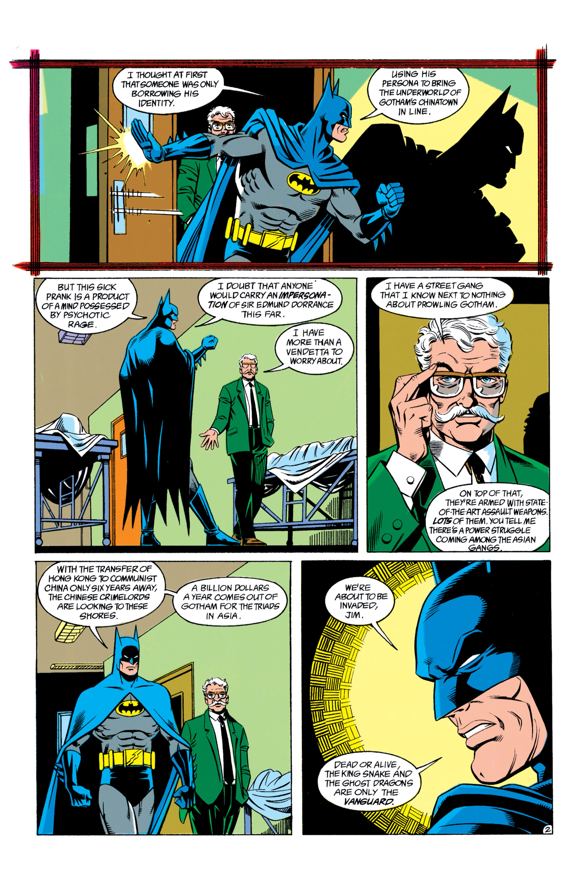Read online Batman (1940) comic -  Issue #468 - 3