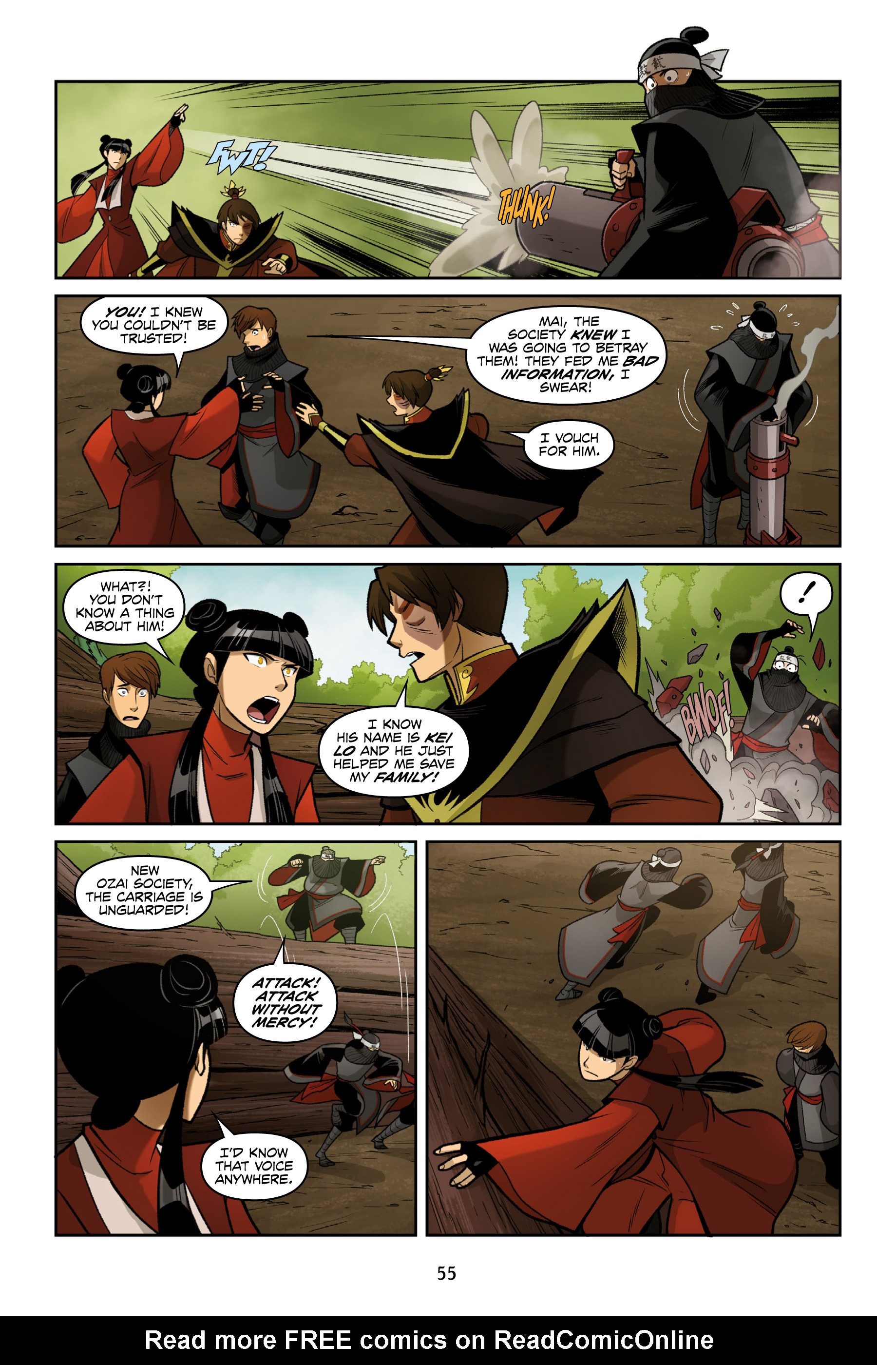 Read online Nickelodeon Avatar: The Last Airbender - Smoke and Shadow comic -  Issue # Part 1 - 55
