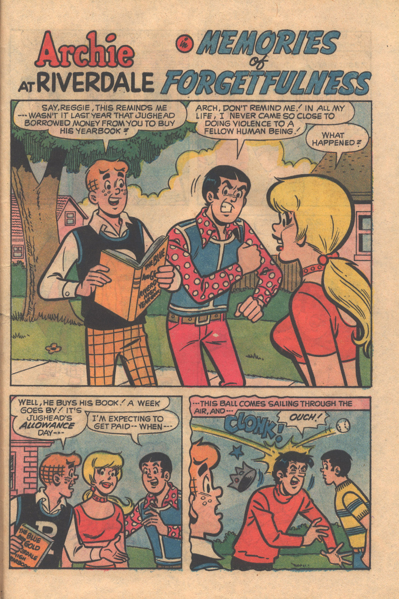 Read online Archie at Riverdale High (1972) comic -  Issue #12 - 29